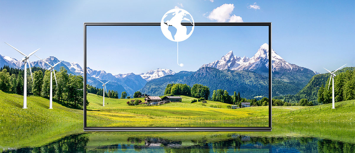 LG 43UH610V Enerji Tasarrufu sağlar