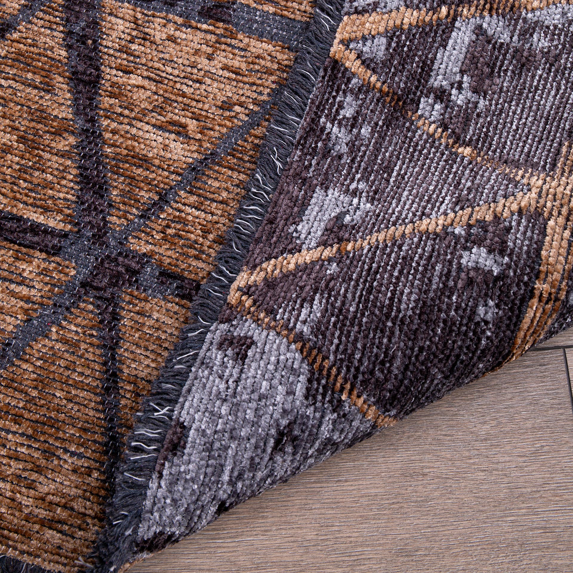 Koza 150x230 cm Toscana Halı 345-24007-GRI-VIZON
