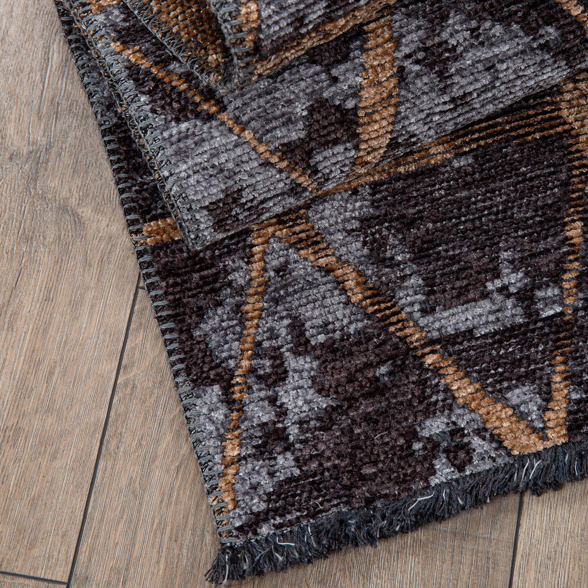 Koza 150x230 cm Toscana Halı 345-24007-GRI-VIZON