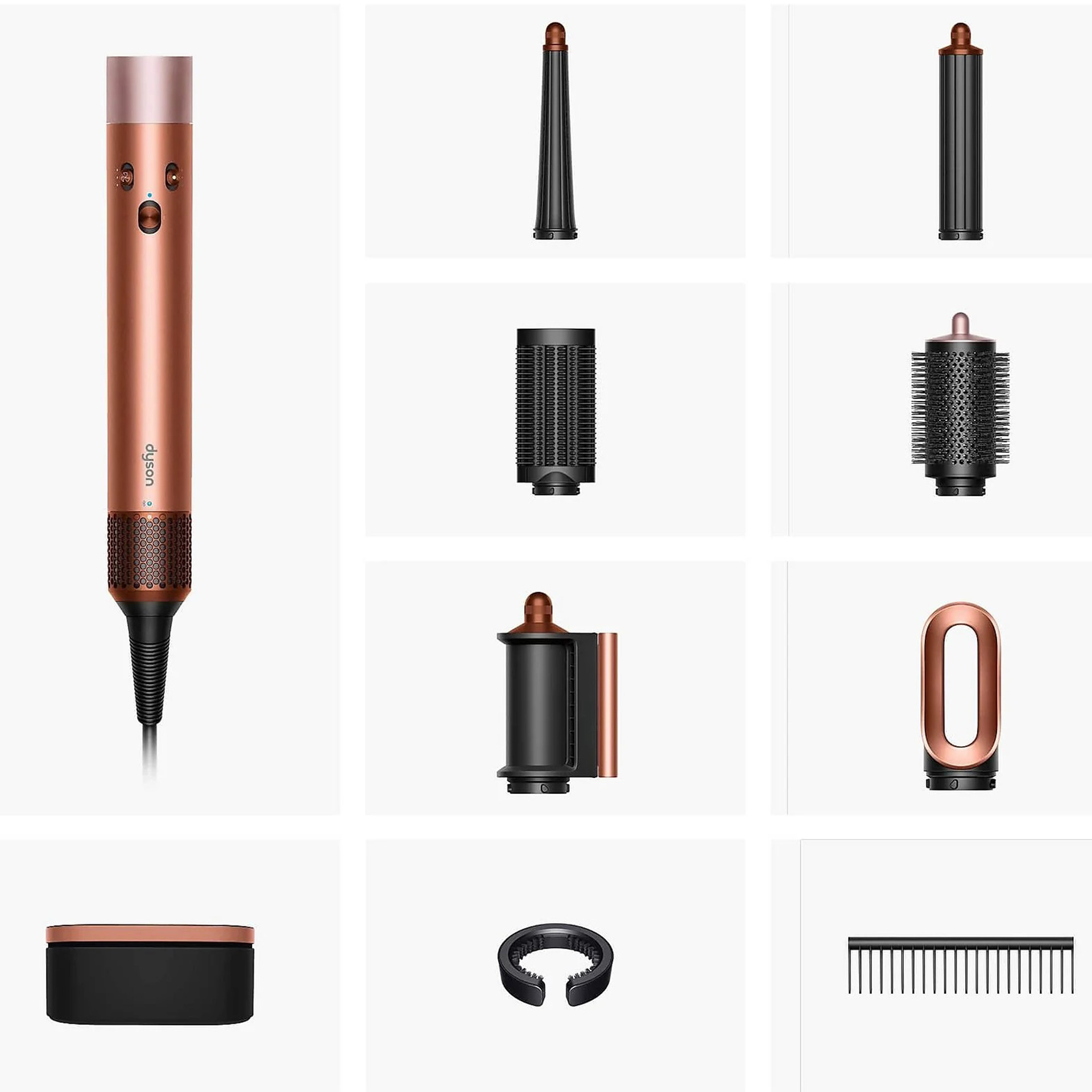 Dyson Airwrap I.D.™ Saç Şekillendirme Seti | Amber Silk