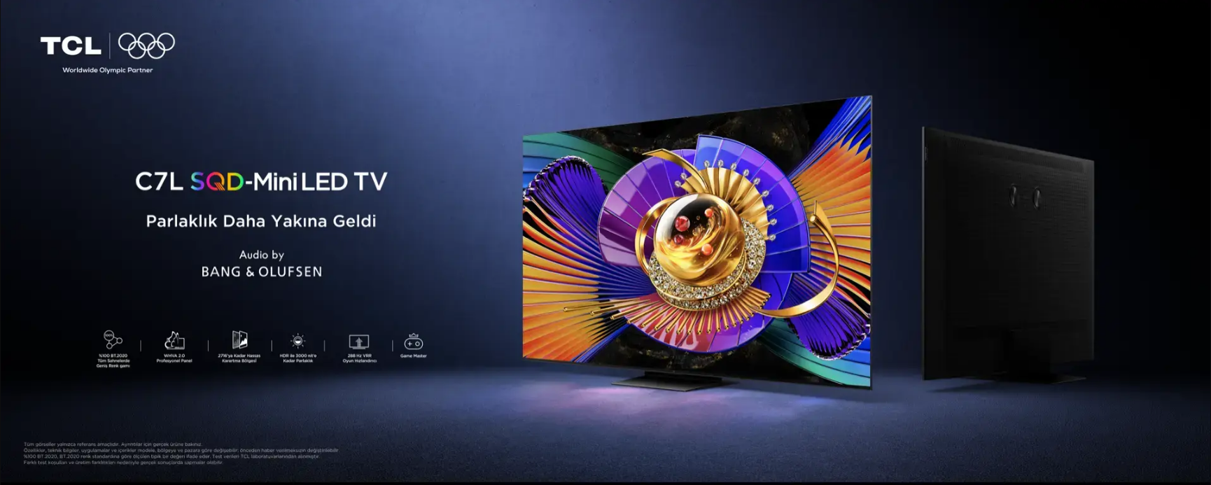 TCL 98C7LGTV 248 Cm Mini Led Google TV | Evkur