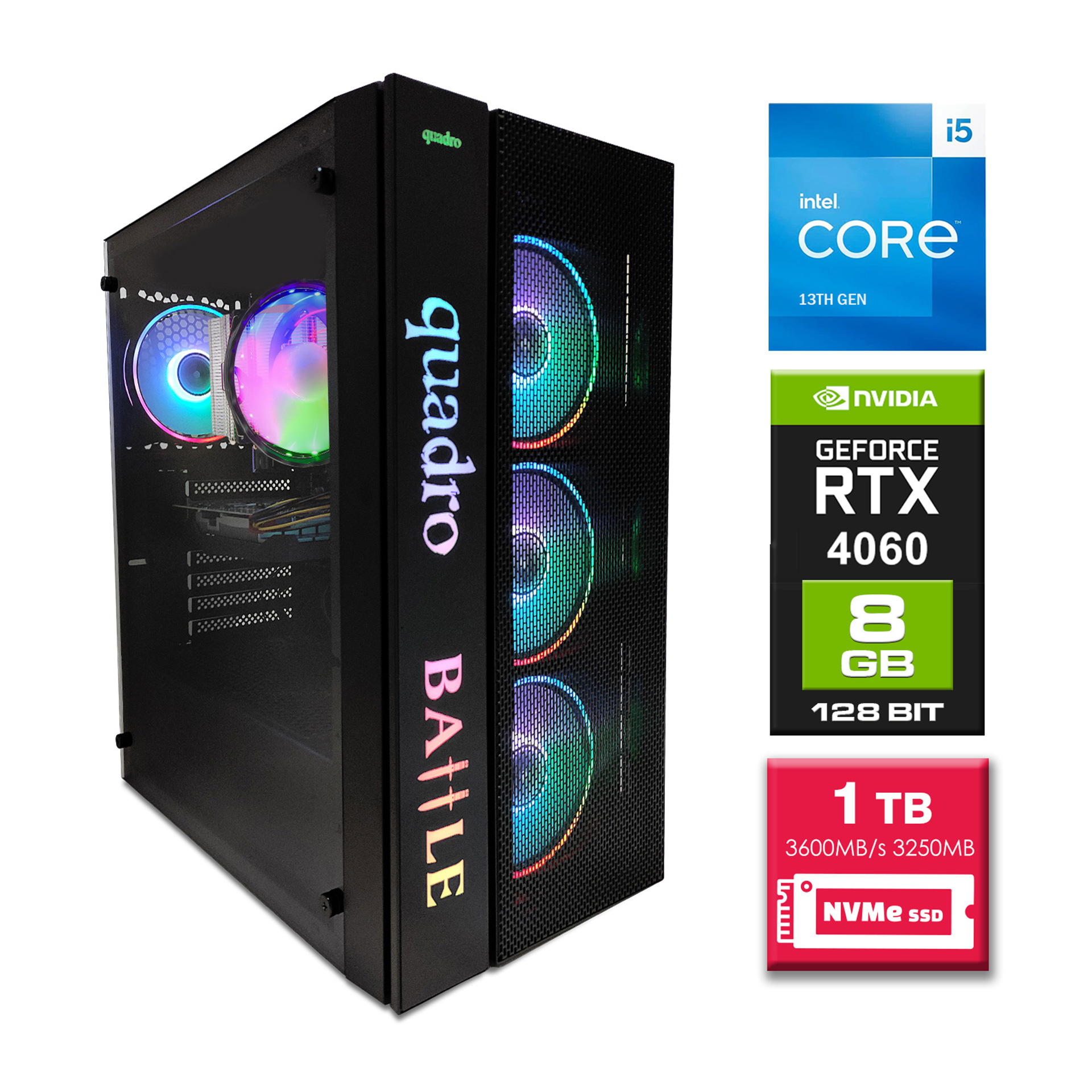 Quadro İntel Core I5 13400F 2.5 GHZ 16GB RAM