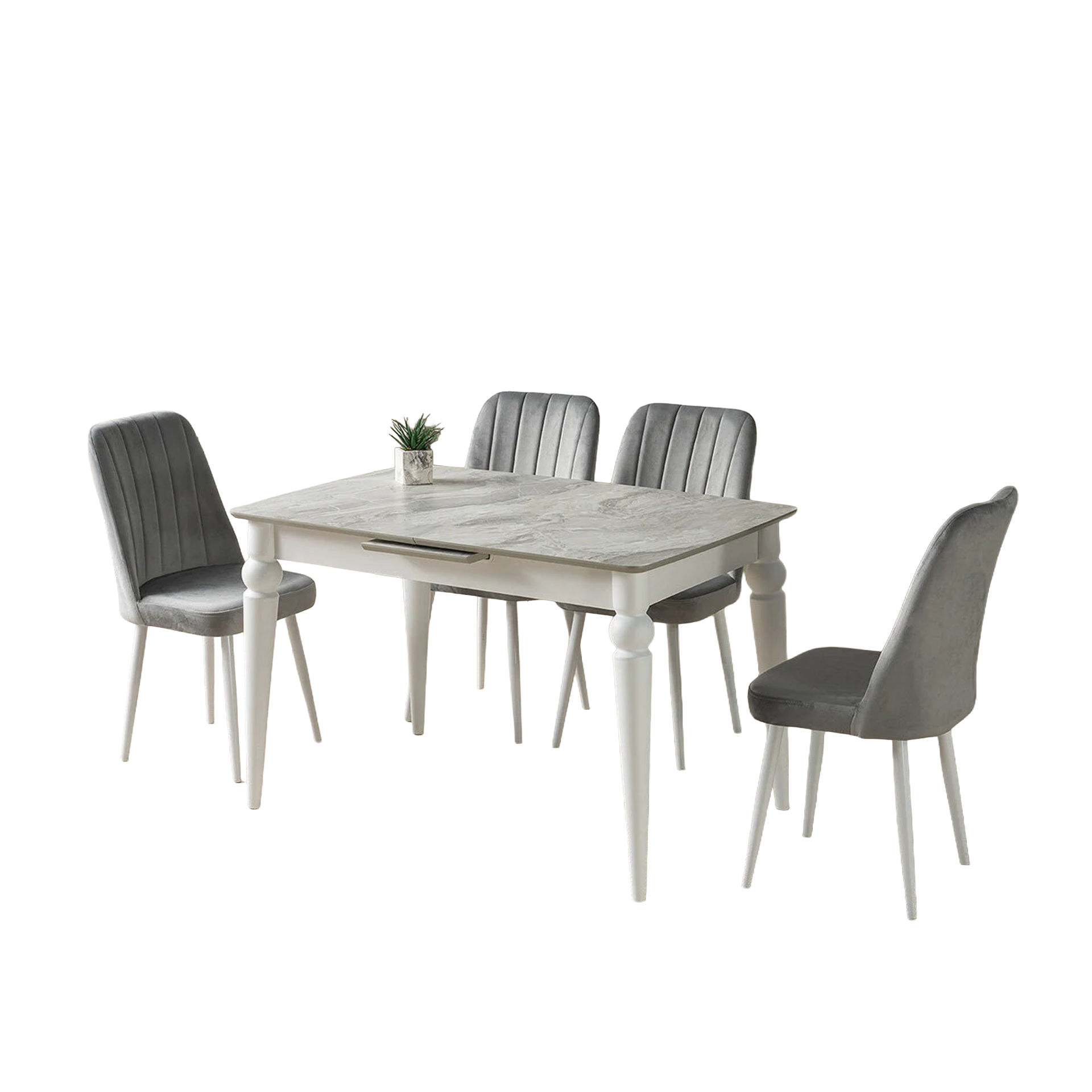 Venüs Masa Takımı 80x120 cm Bermuda-Gri Fiyatları, Özellikleri ve