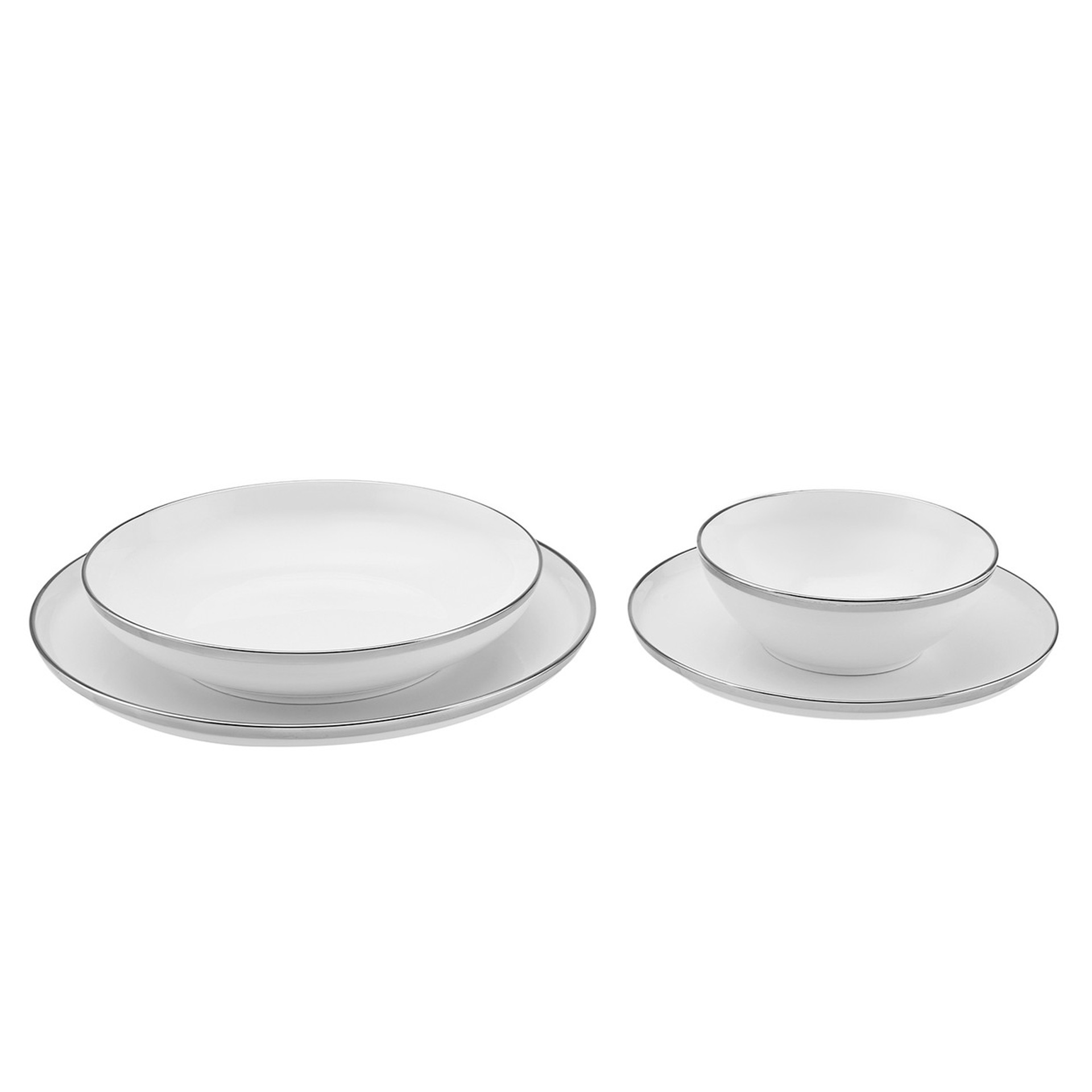 KARACA STREAMLINE ECLIPSE PLATIN 24 PARCA 6 KISILIK YMT