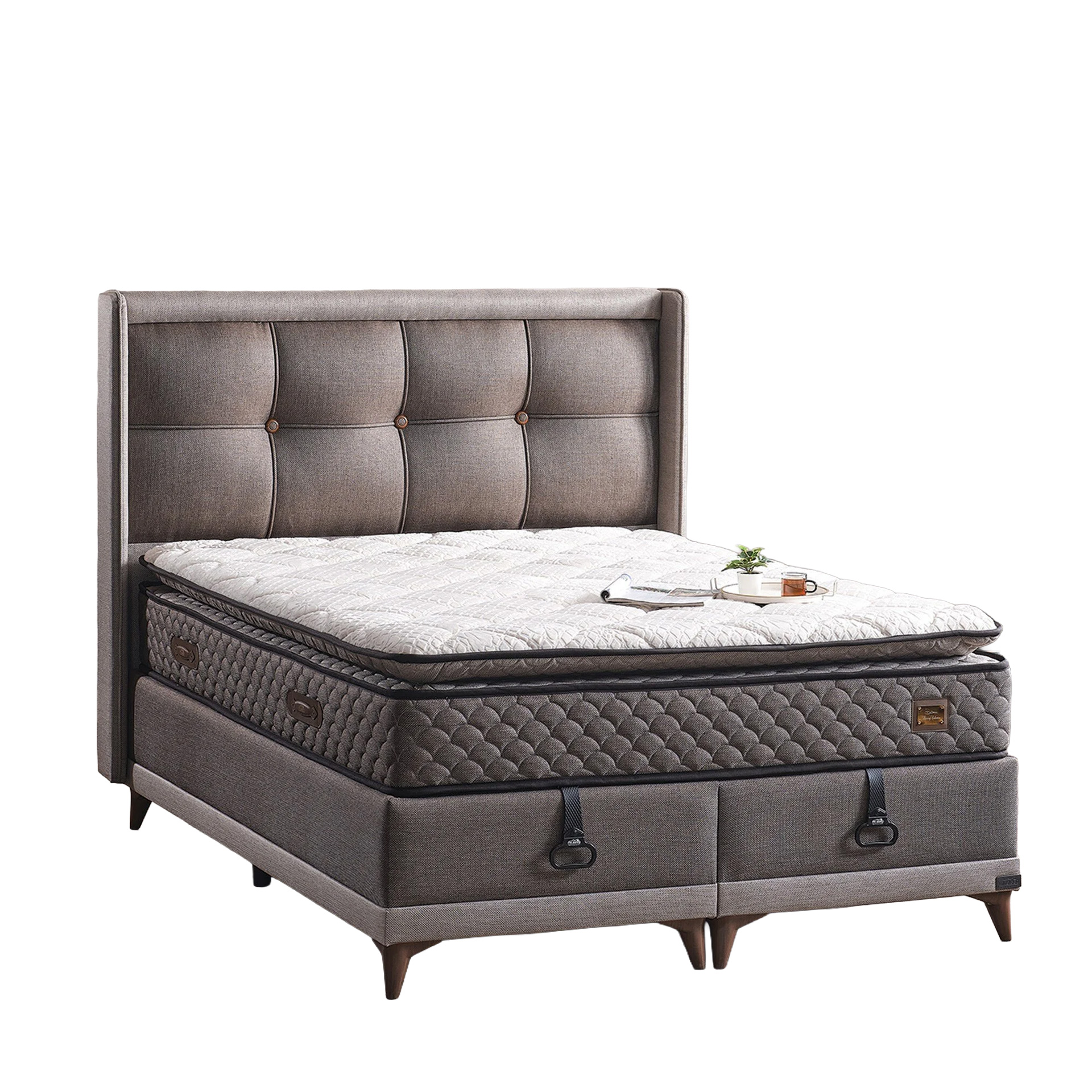 Valeron 150x200 Baza Seti Kahve | Evkur