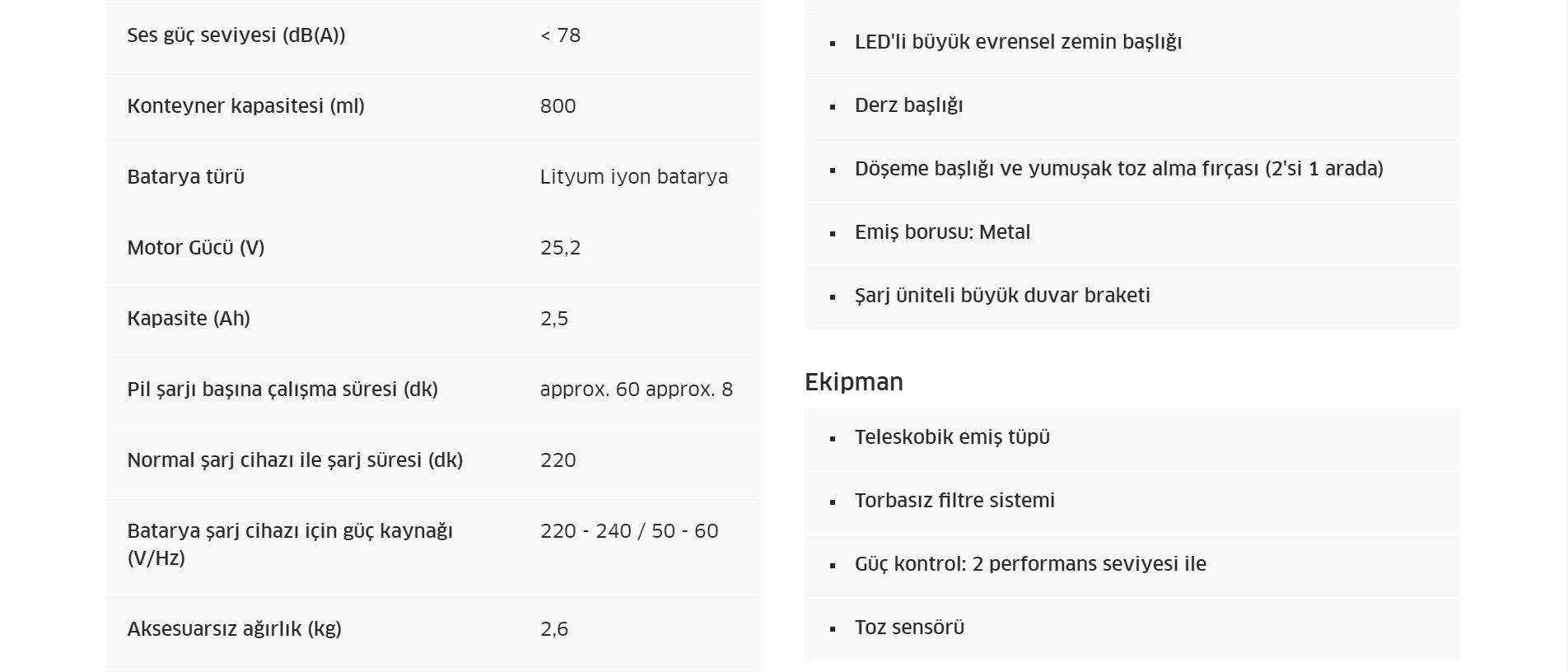 Karcher Vc 7 Cordless Yourmax*Eu Dikey Sarjlı Süpürge