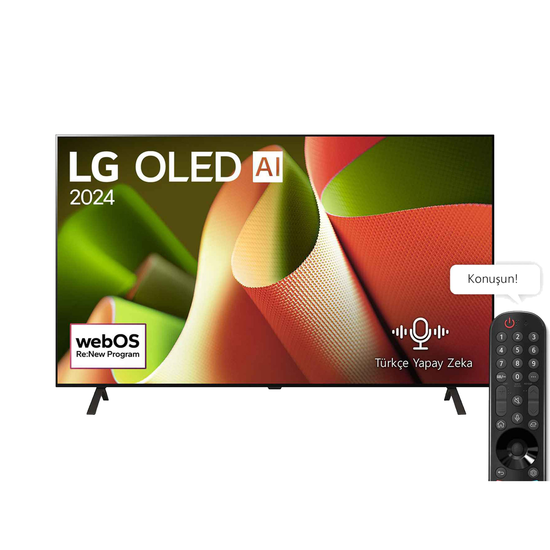 LG OLED65B46LA.APDZ 164 cm OLED 4K Led Tv (Sihirli Kumanda)
