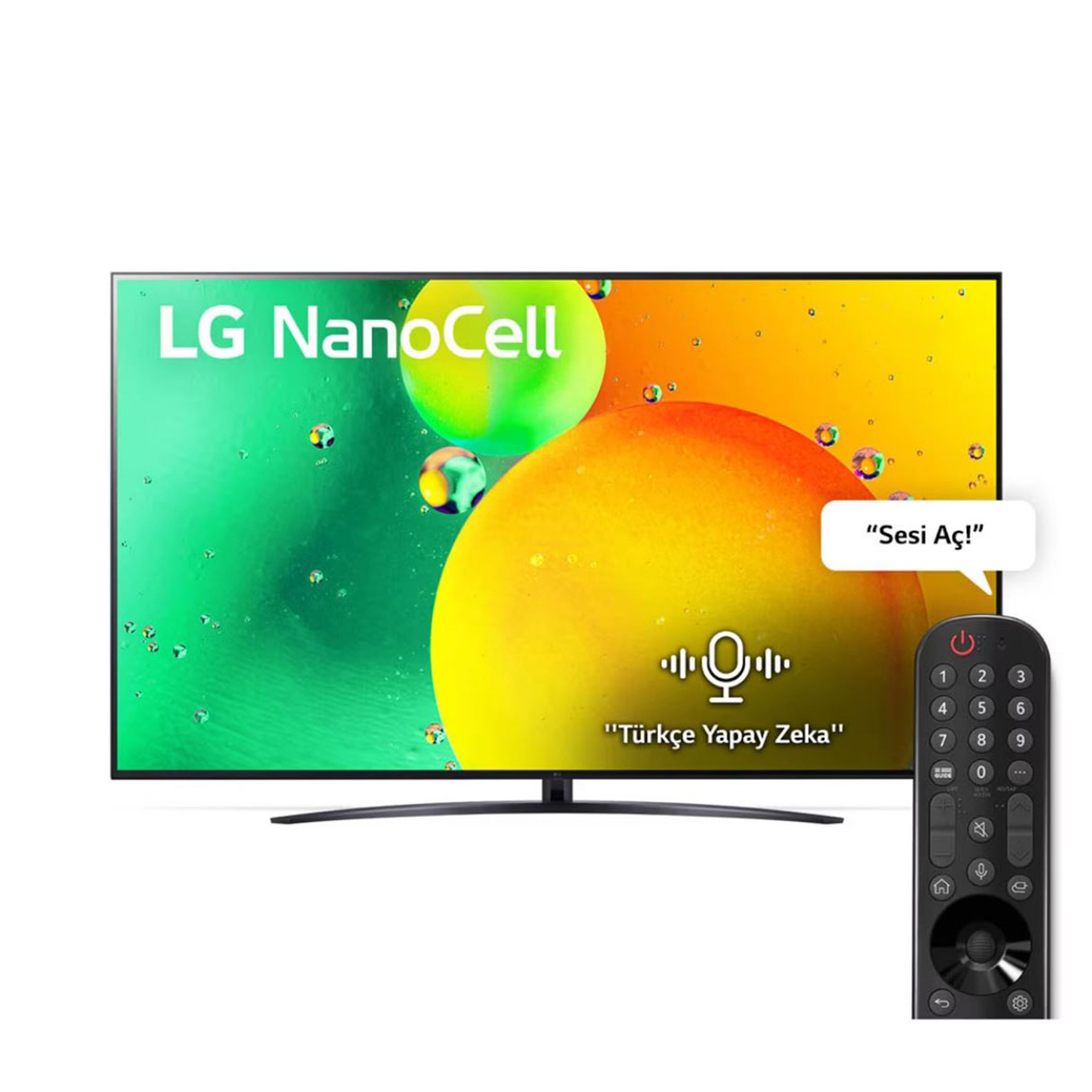 LG 50NANO766QA.APEZ 126 Cm Nanocell 4K Dahili Uydulu Tv
