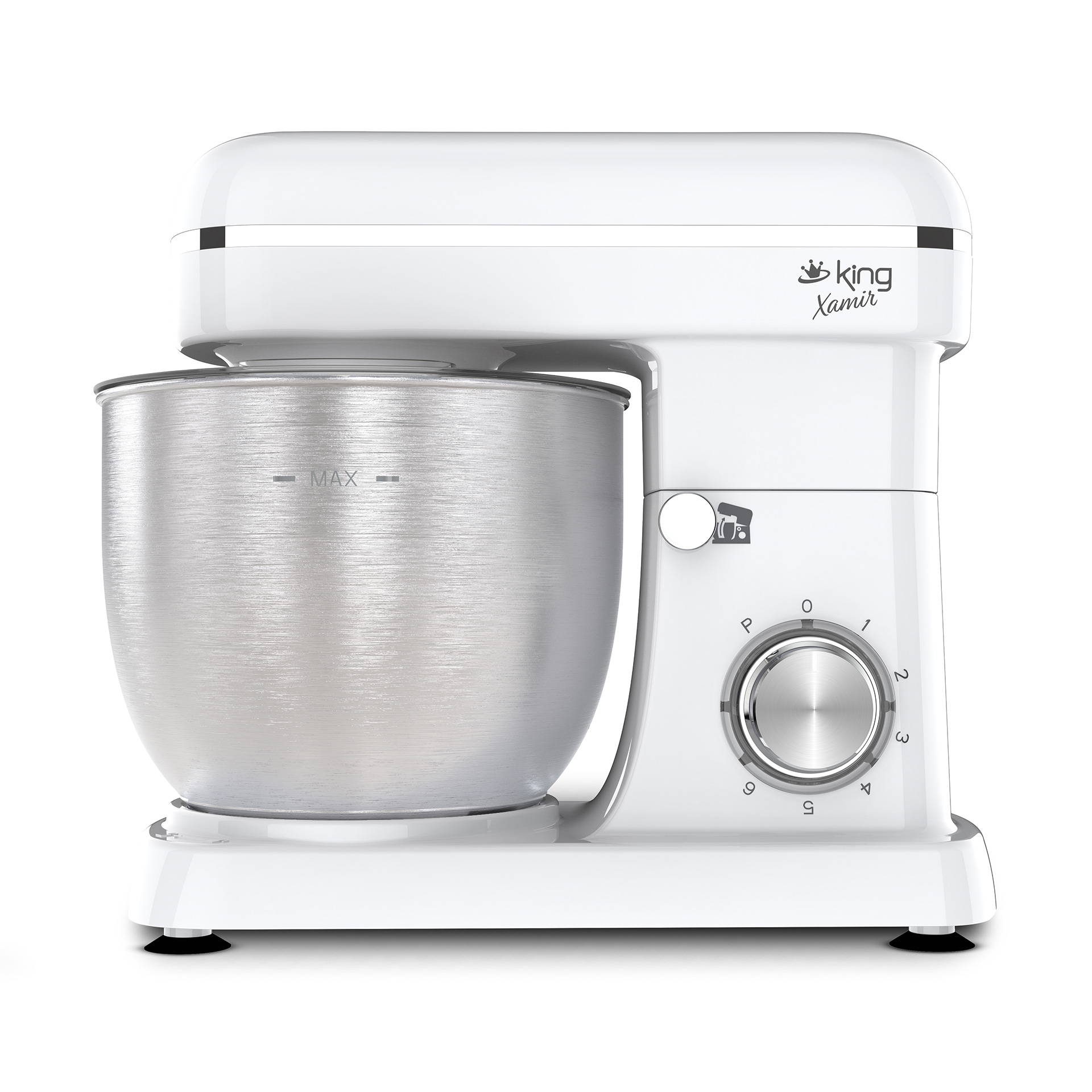 King Ksm 3990 Xamir Stand Mikser 5 Lt Beyaz | EVKUR