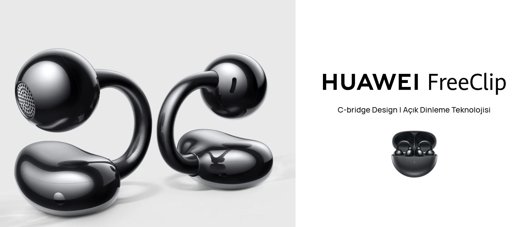 Huawei Freeclip Bluetooth Kulaklık Siyah | Evkur