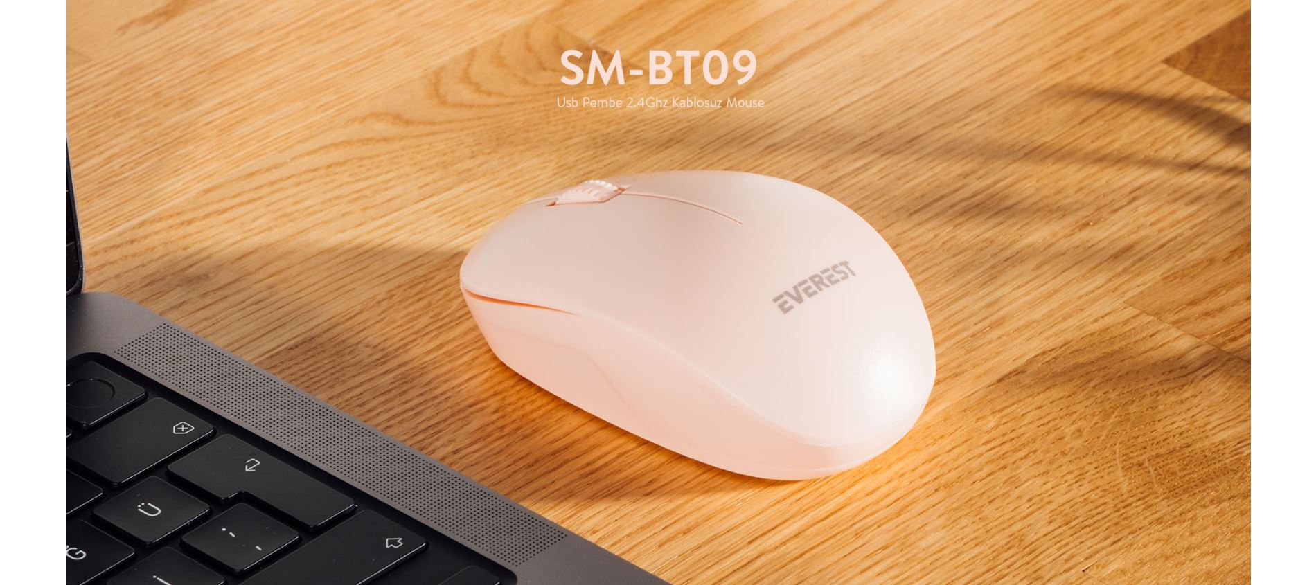 Everest SMW-88 USB Beyaz 2.4 Ghz Kablosuz Mouse | Evkur