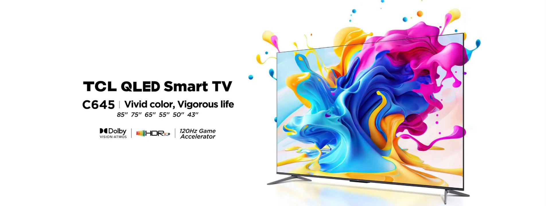 TCL 65C645 164 Cm 4K Ultra HD Qled Google Tv