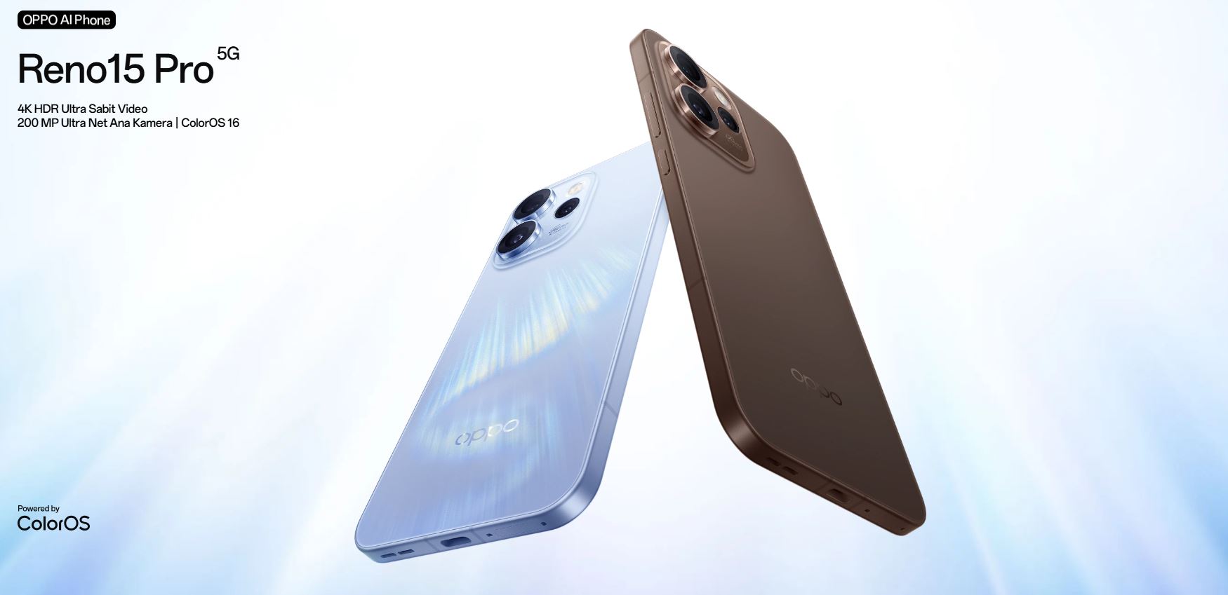 Oppo Reno 15 Pro 5G 12/512GB Karanlık Kahve | Evkur