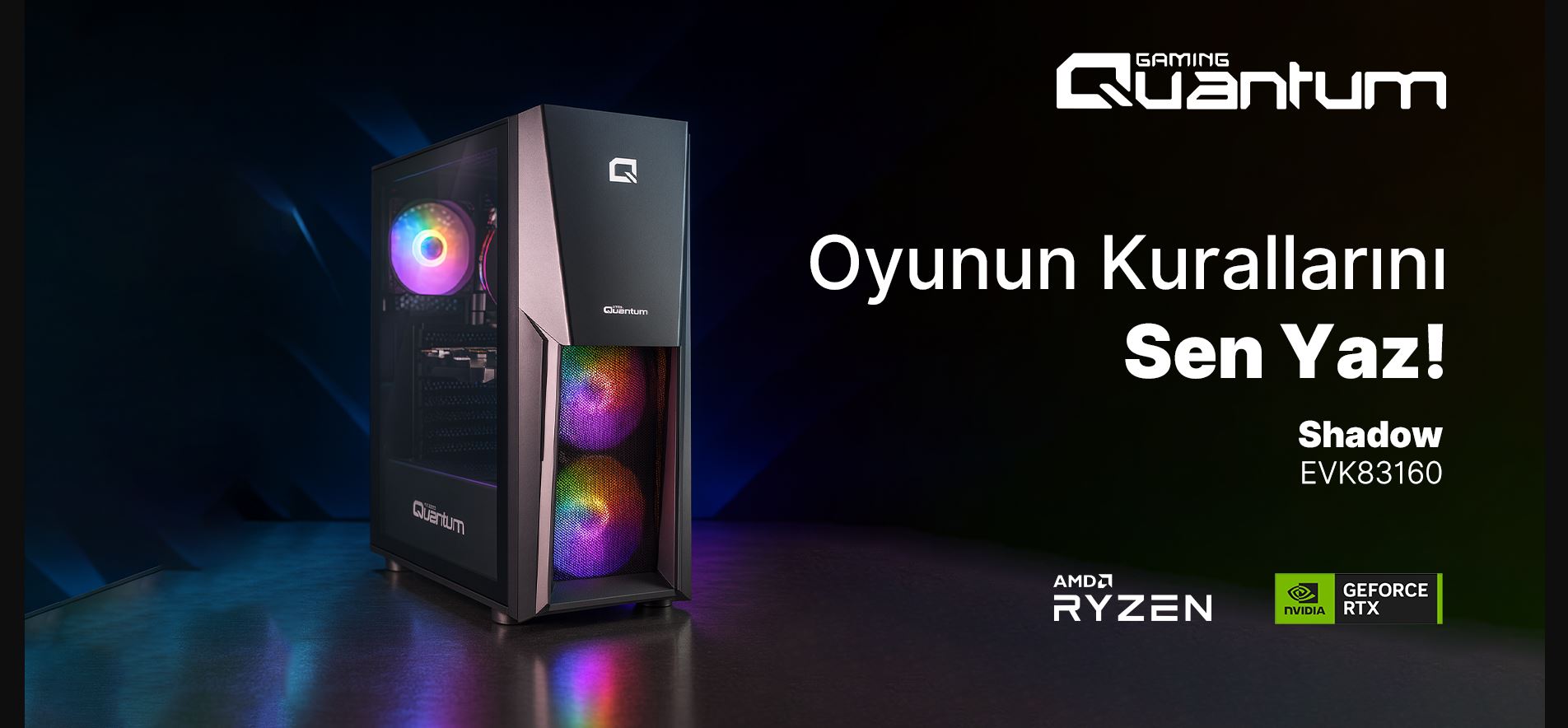 Technopc Shadow R7 8700F RTX 5060 32GB 1TB Gaming | Evkur