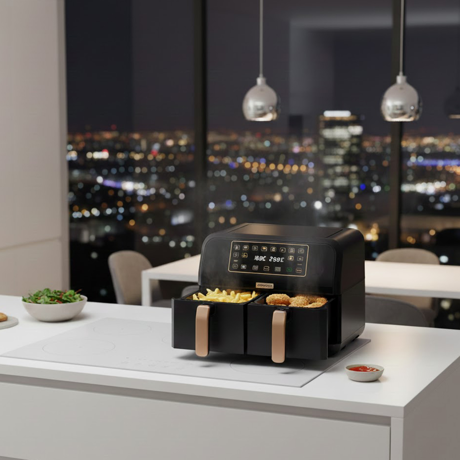 Arnica Airfryer Geniş Kapasite