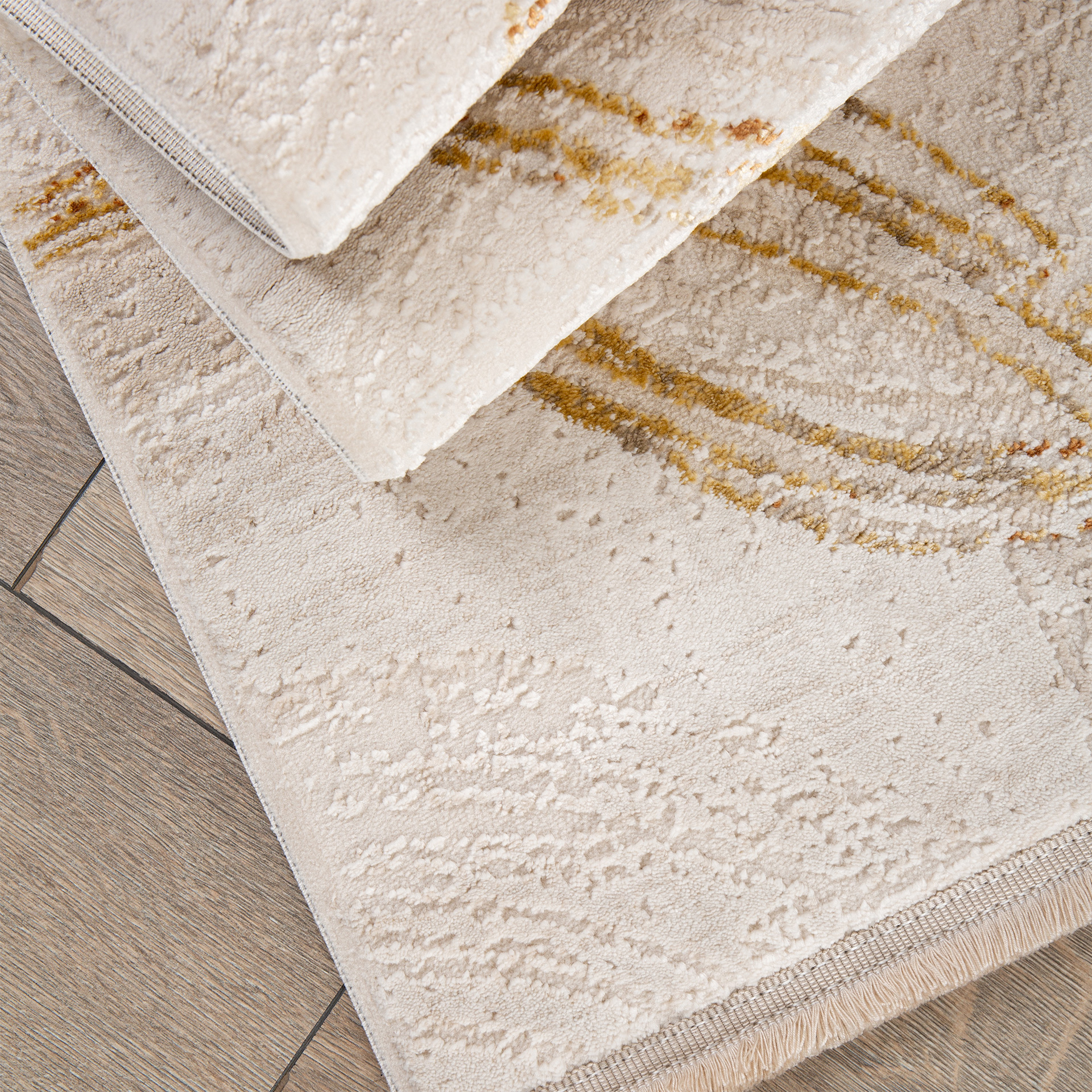 RINGO☆様 ⑪⑫ナチュラル Koza Larsa 51549K 100x200 cm Kiremit Halı | Evkur