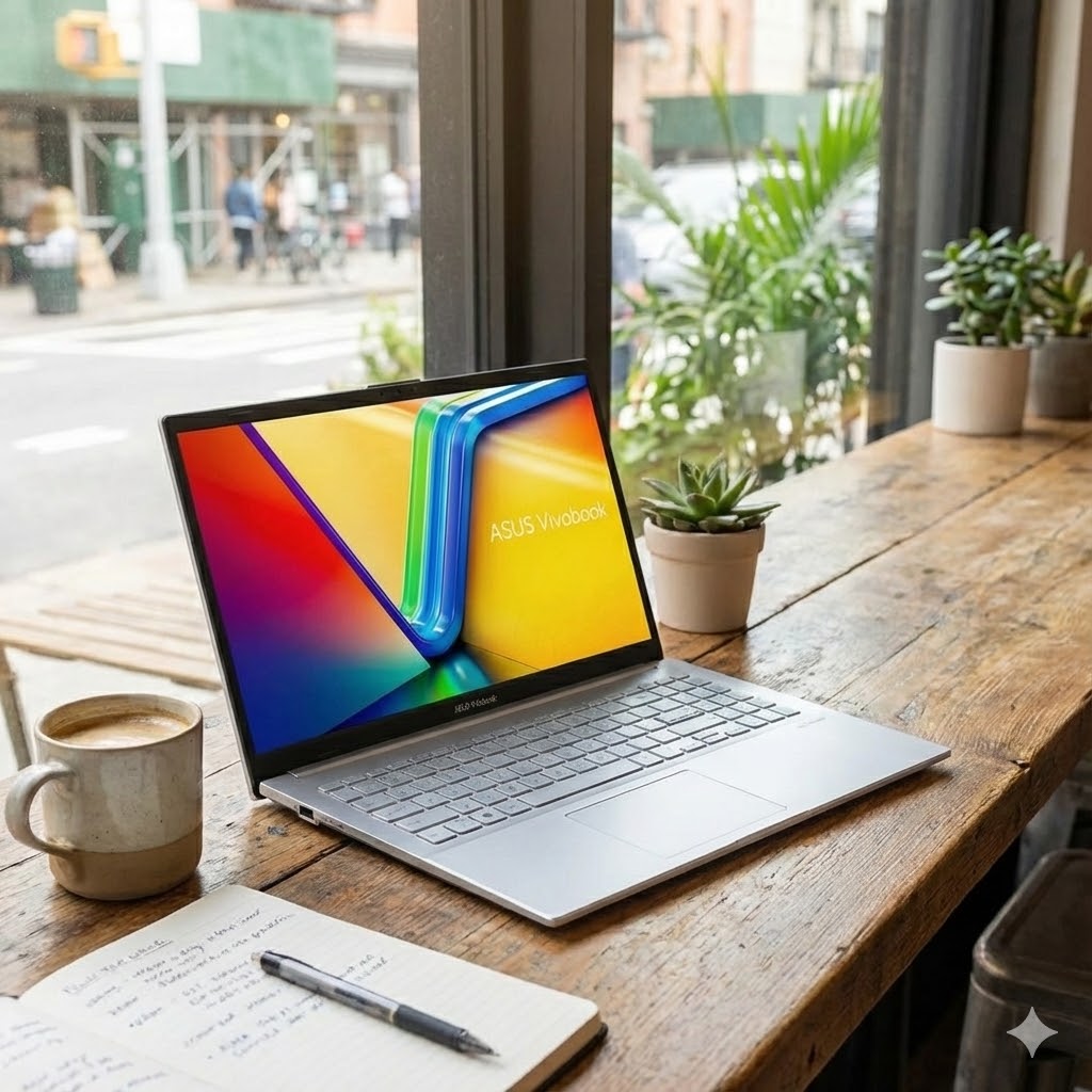 Asus Vivobook Go R5-7520U 8GB RAM 512GB SSD 15.6 FHD | Evkur