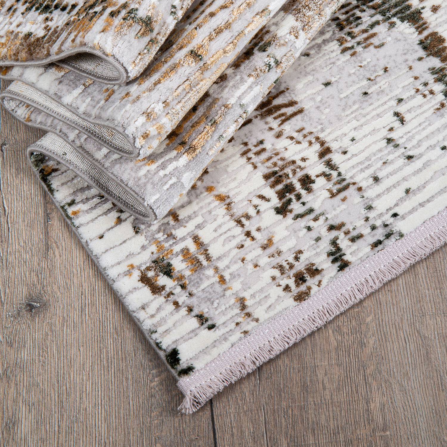 İpek Mekik 80x300 cm Allures Halı 240-12109A-YESIL