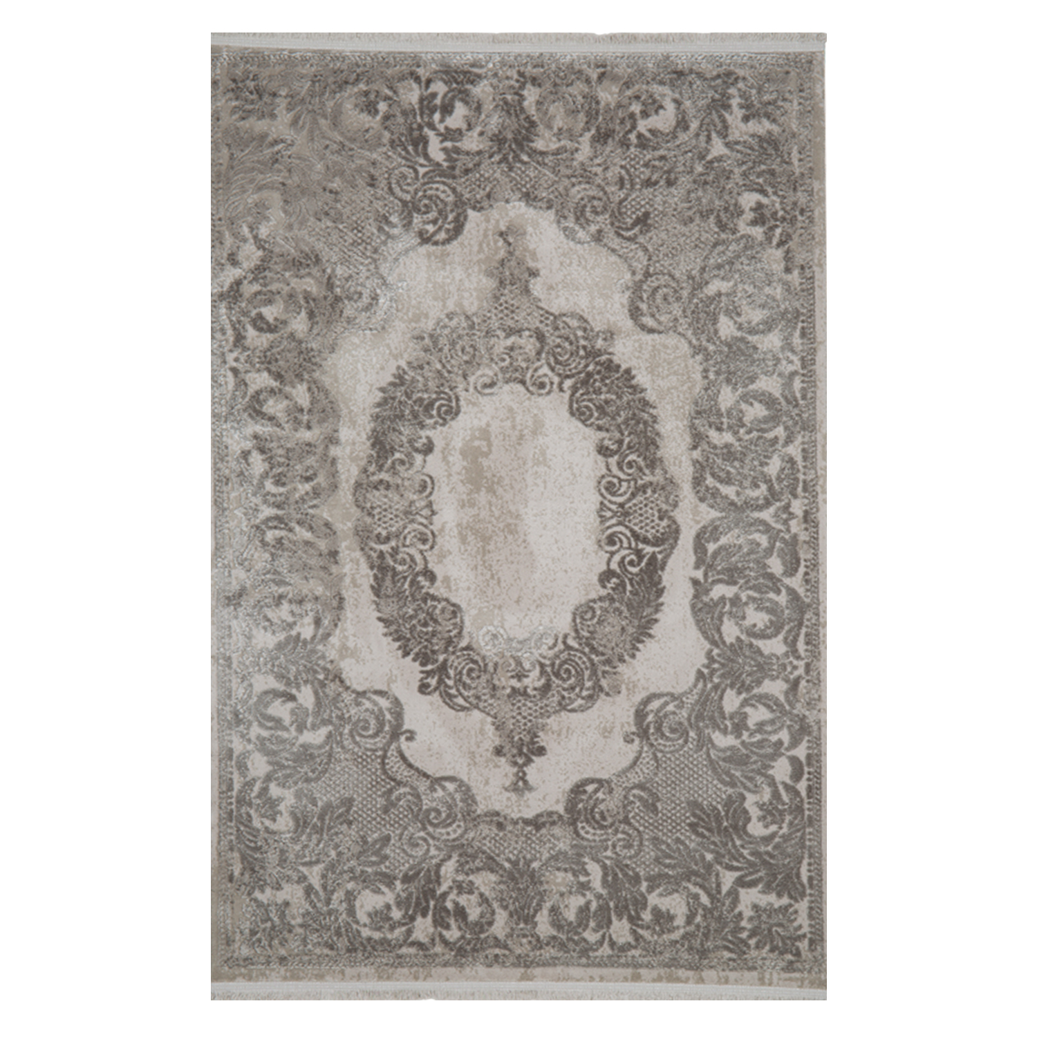 İpek Mekik 160x235 cm Sardes Halı 376-6201A-GRI