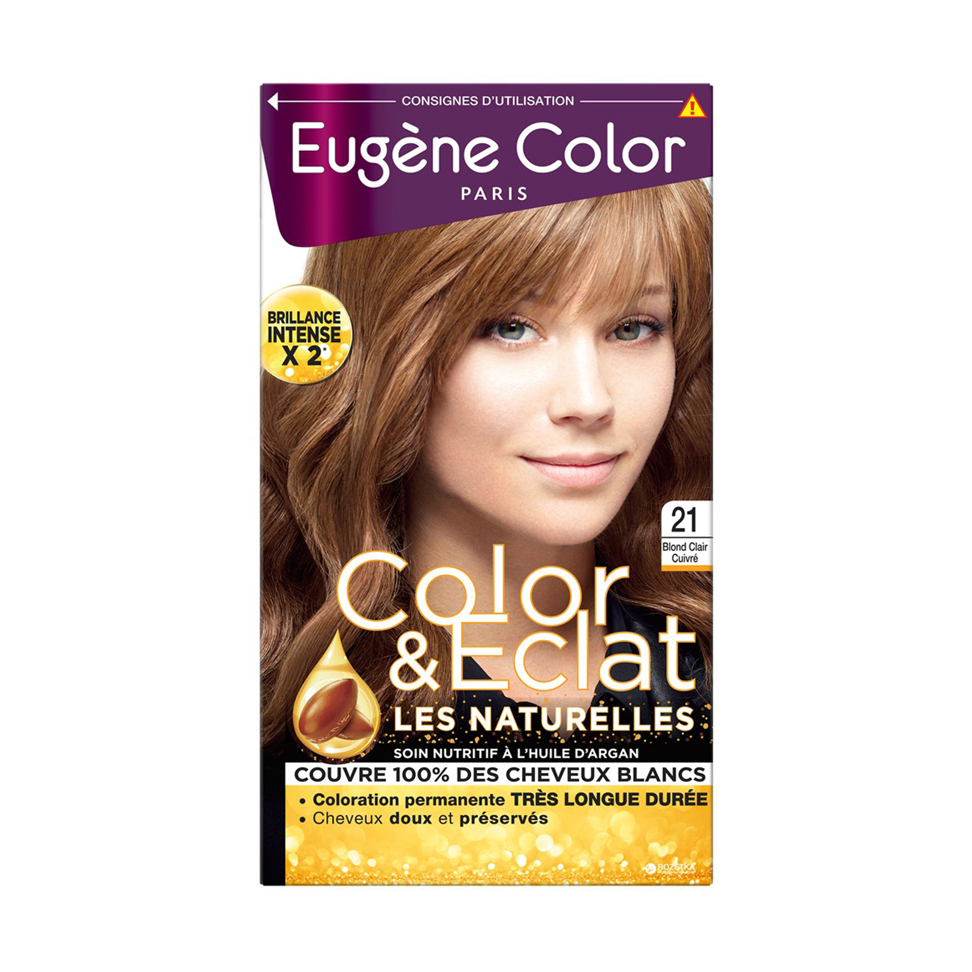 Eugene Color Color & Eclat Parlak Saçlar 21 Blond Clair Cuivre Boya