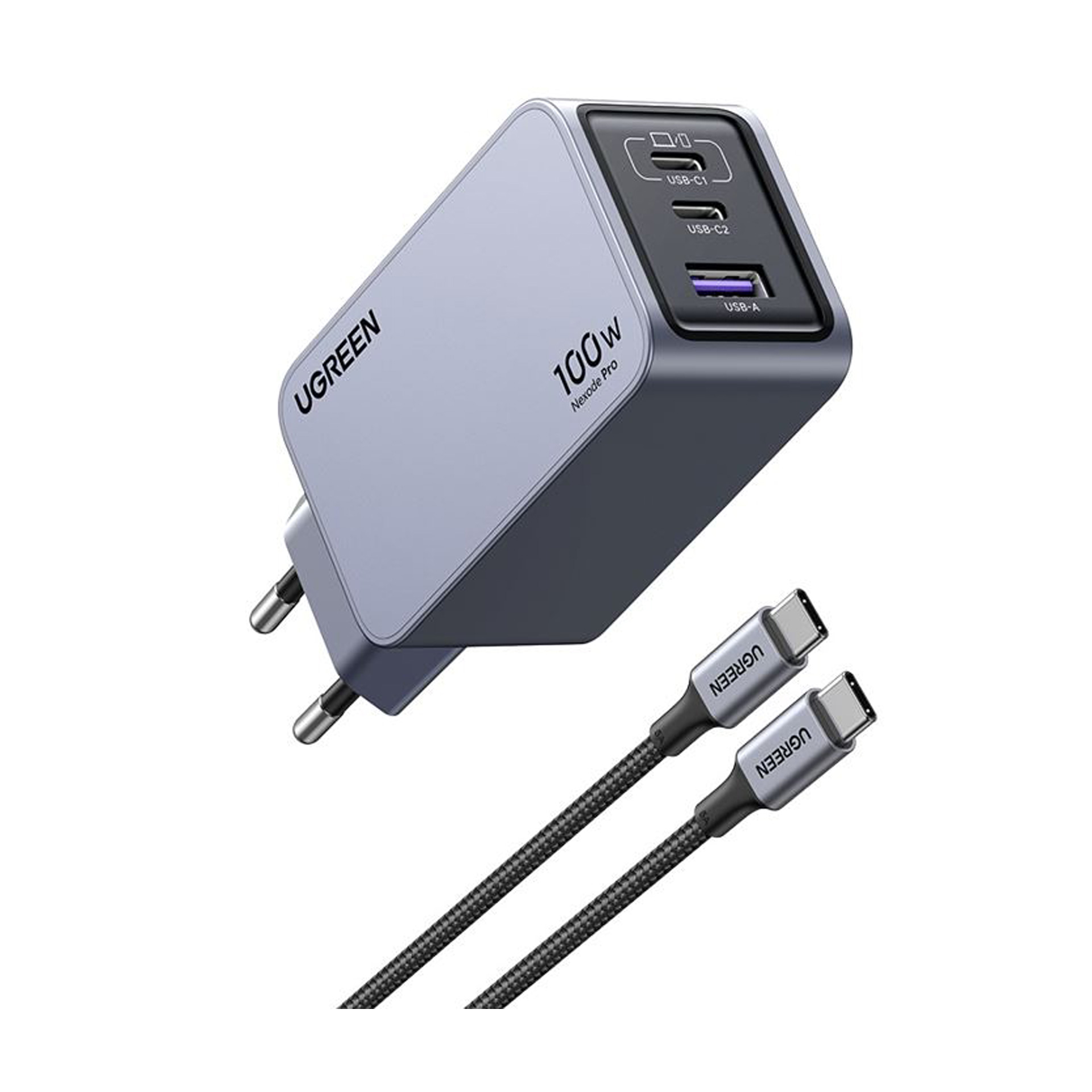 Ugreen Nexode Pro 100W GaN Hızlı Şarj Cihazı | Evkur