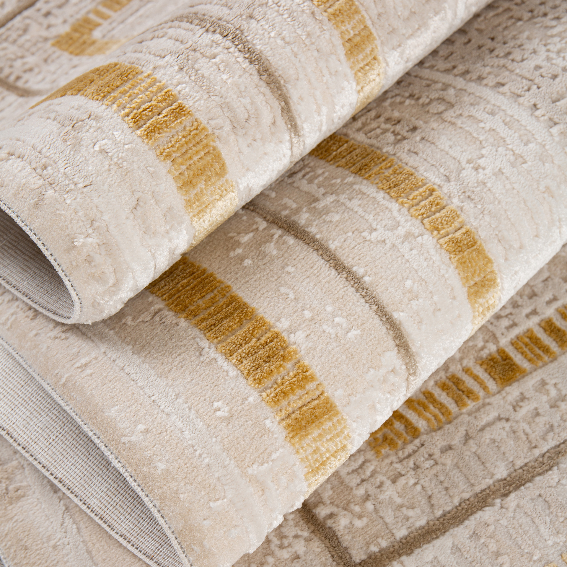 Koza Larsa 51523H 125x180 cm Gold Halı Modelleri | Evkur