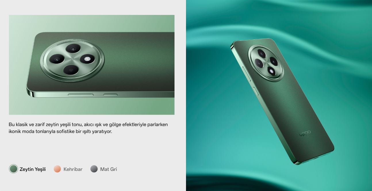 Oppo Reno 11 FS 8/256GB Akıllı Telefon Yeşil | Evkur