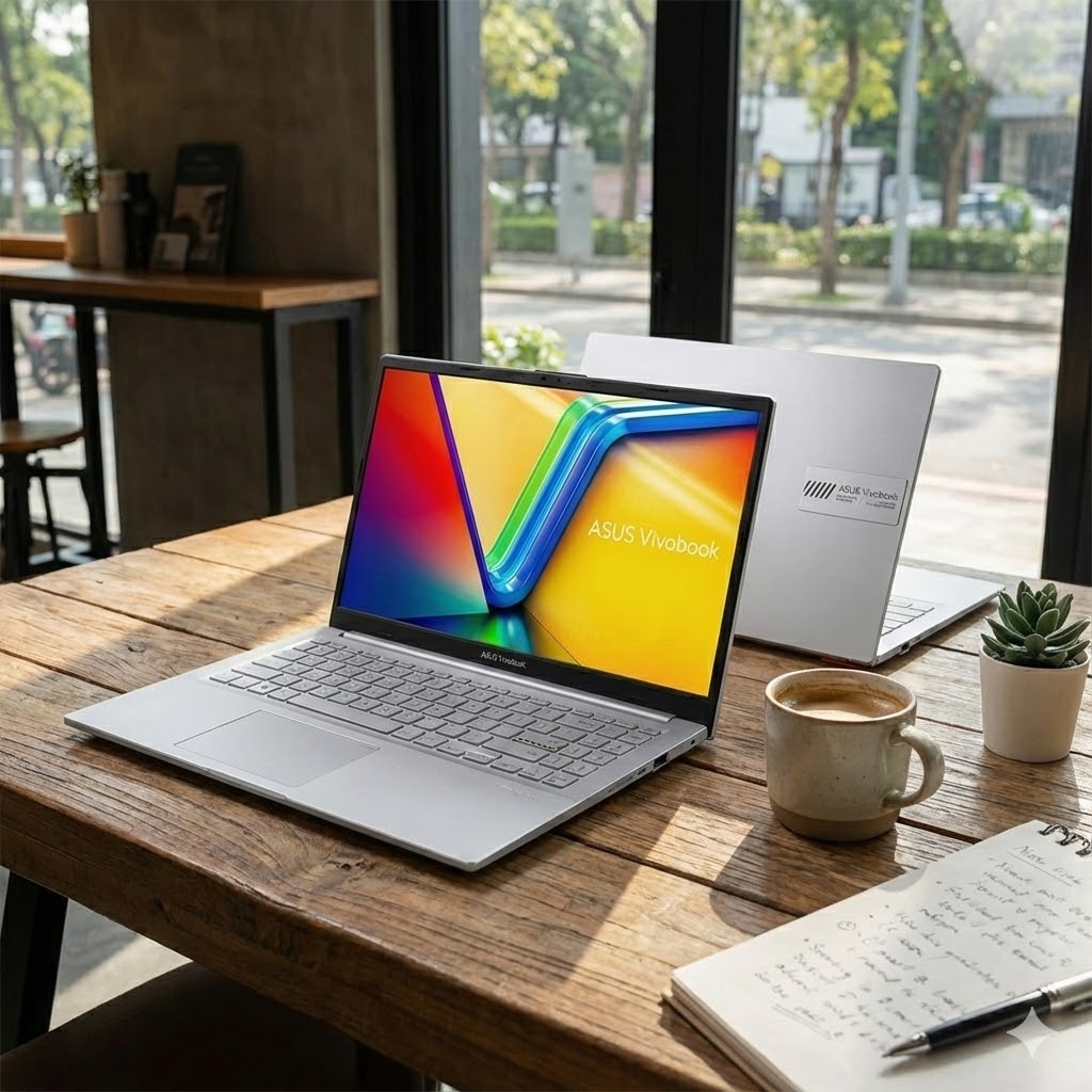Asus Vivobook Go R5-7520U 8GB RAM 512GB SSD 15.6 FHD | Evkur