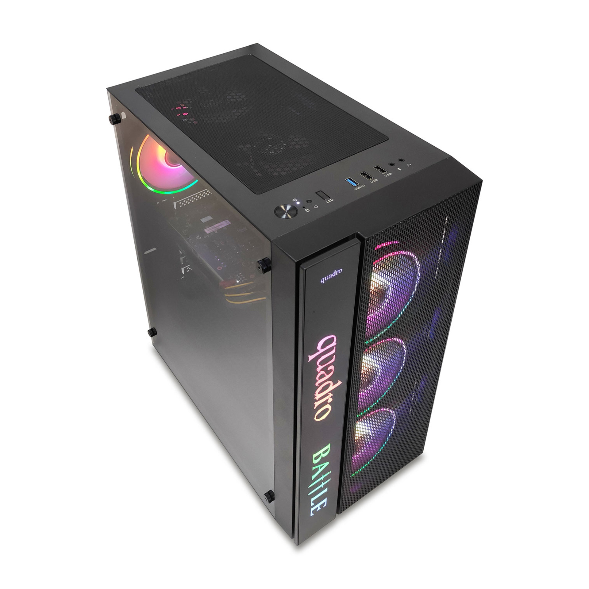 Quadro AMD Ryzen 5 5500 3.6GHZ 32GB RAM