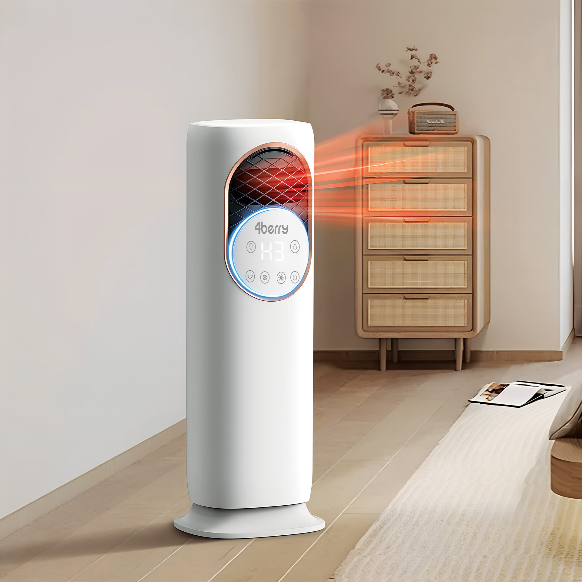 4Berry Air Cooler 4 in 1 Isıtıcı Soğutucu | Evkur