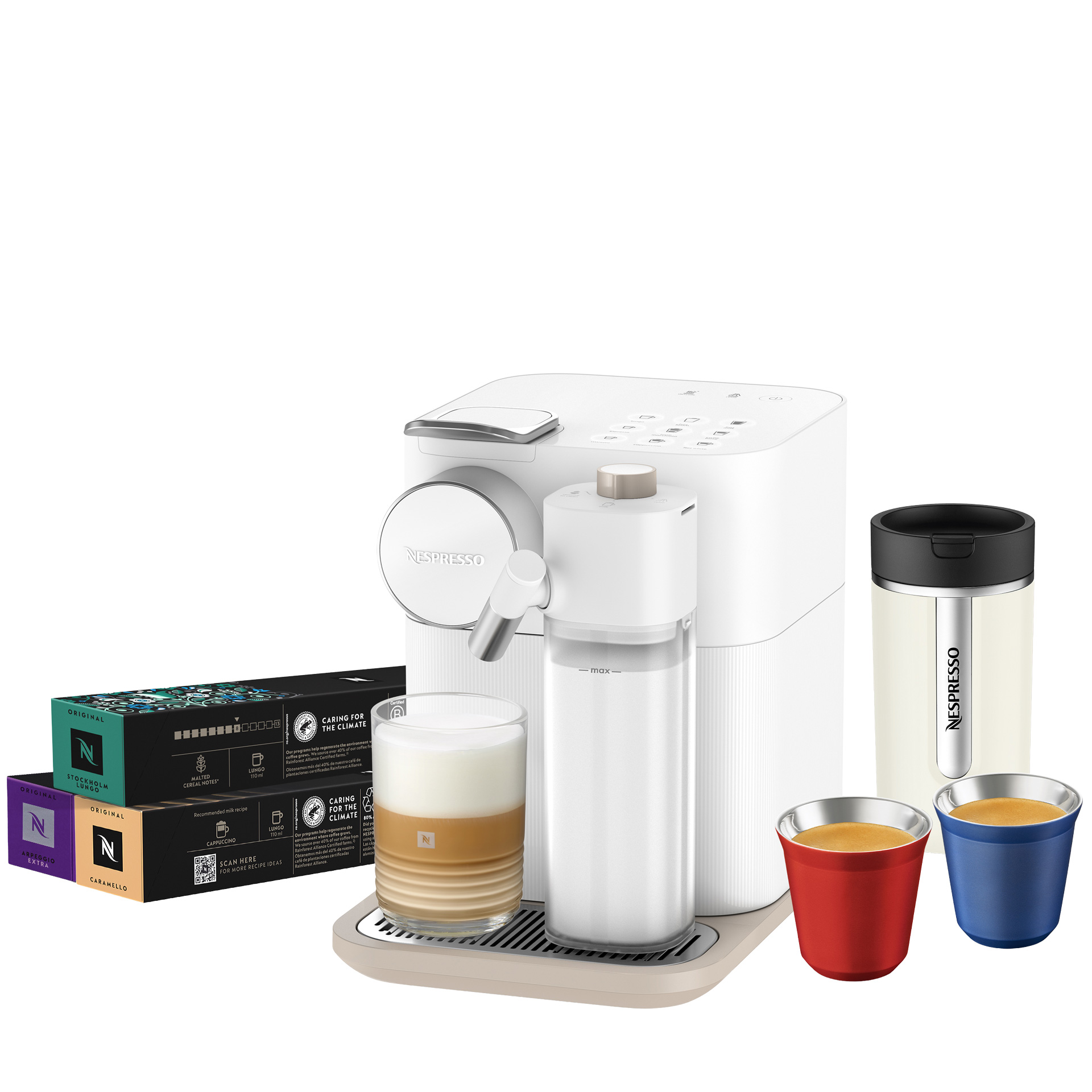 Nespresso F541 White Gran Lattissima Kahve Seti | Evkur