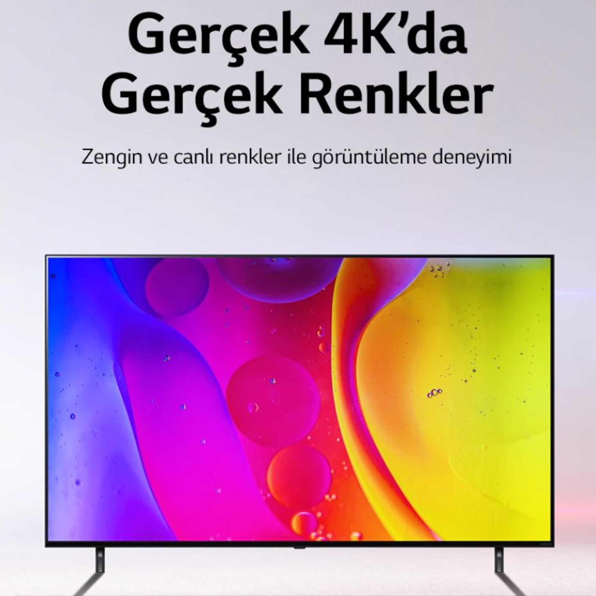 LG 50NANO766QA.APEZ 126 Cm Nanocell 4K Dahili Uydulu Tv