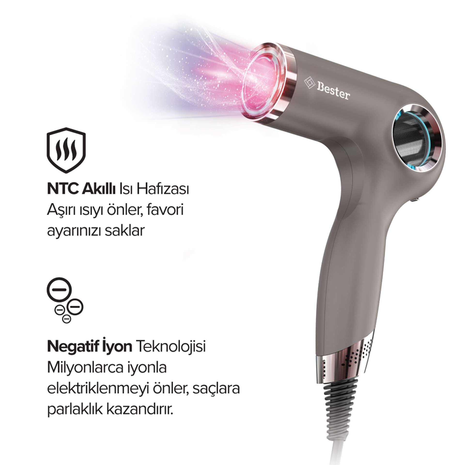 Arnica Airfryer Geniş Kapasite