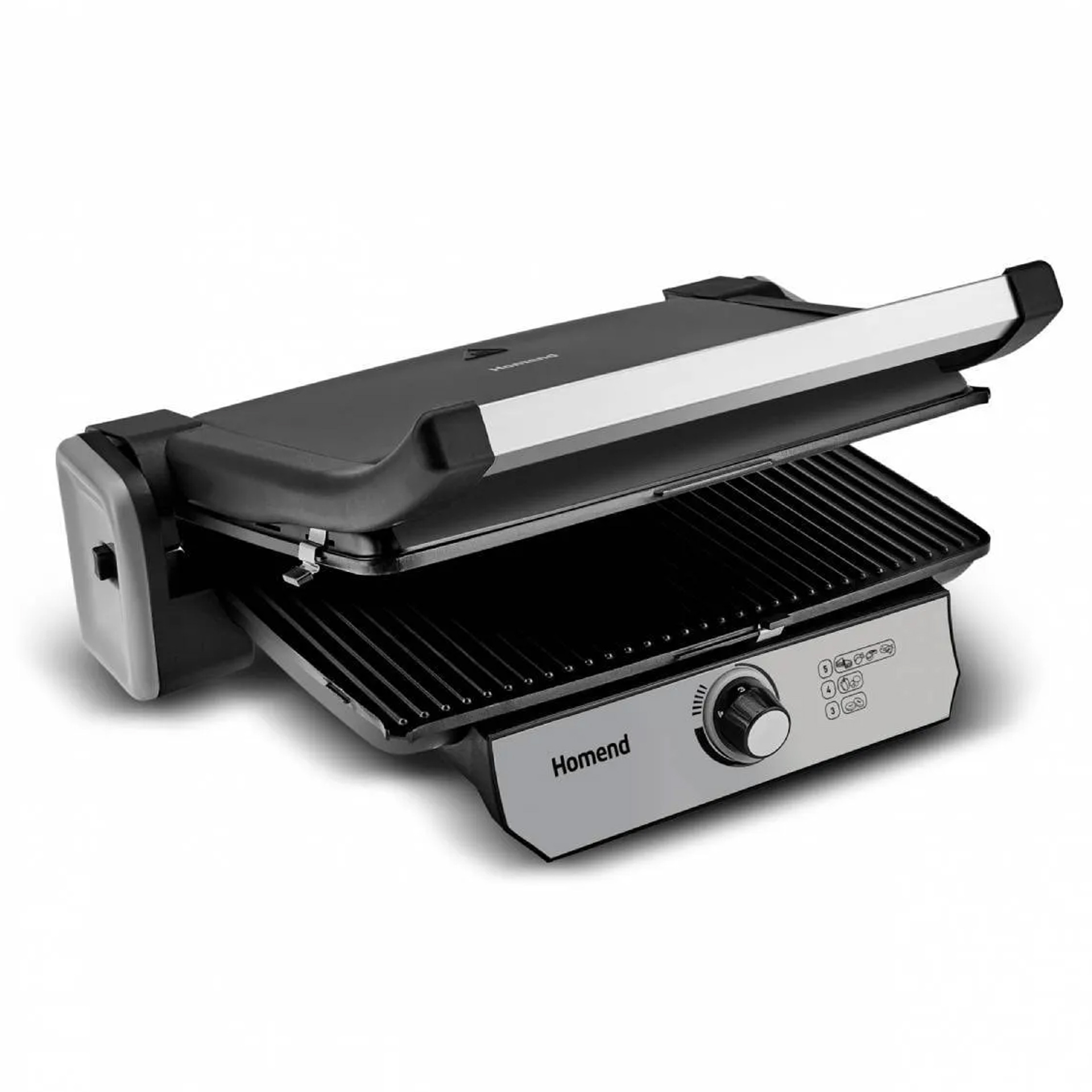 Homend Toastbuster 1379H Siyah Silver Tost Makinesi