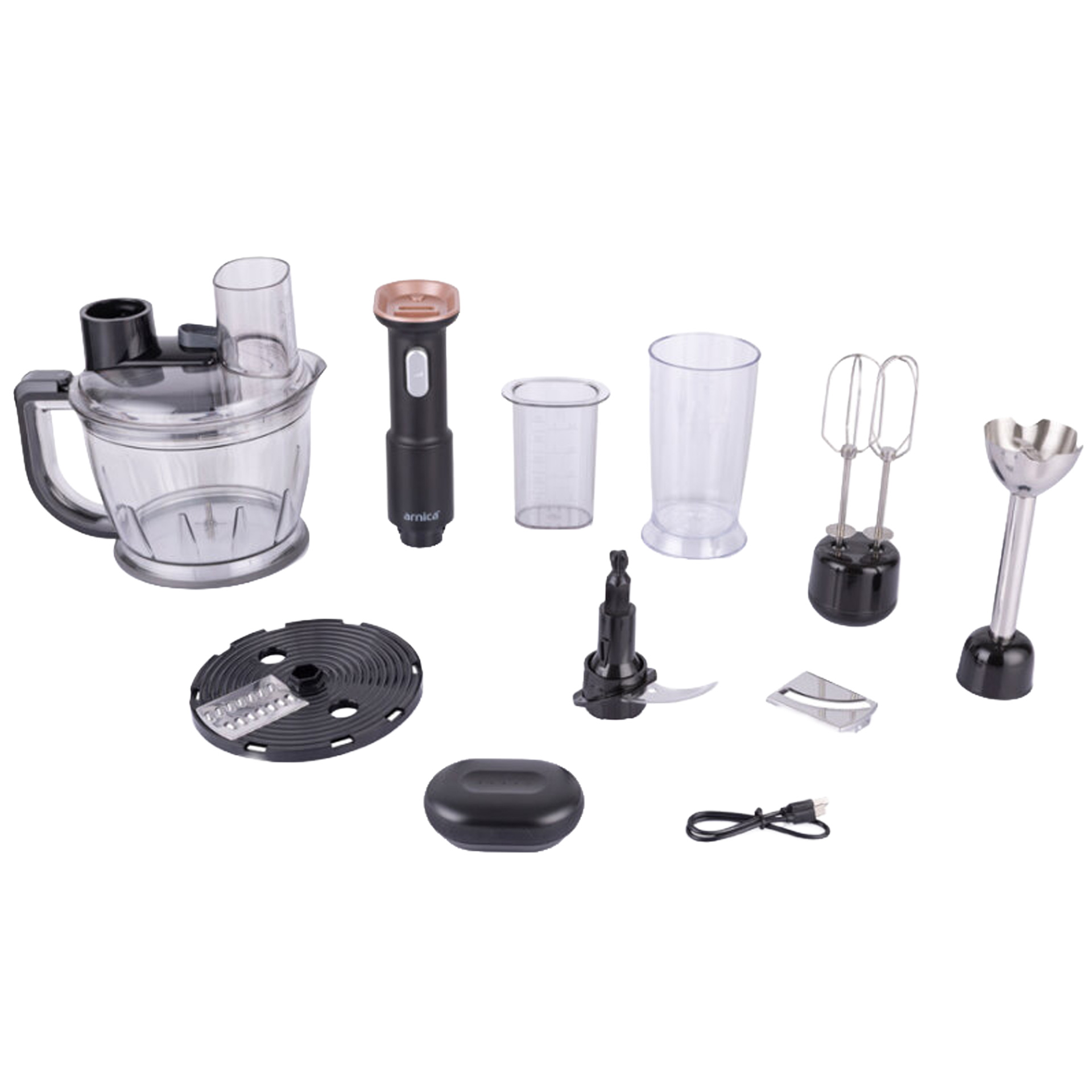 Arnica GH21760 Smart Pro Rendeli Blender Seti | Evkur