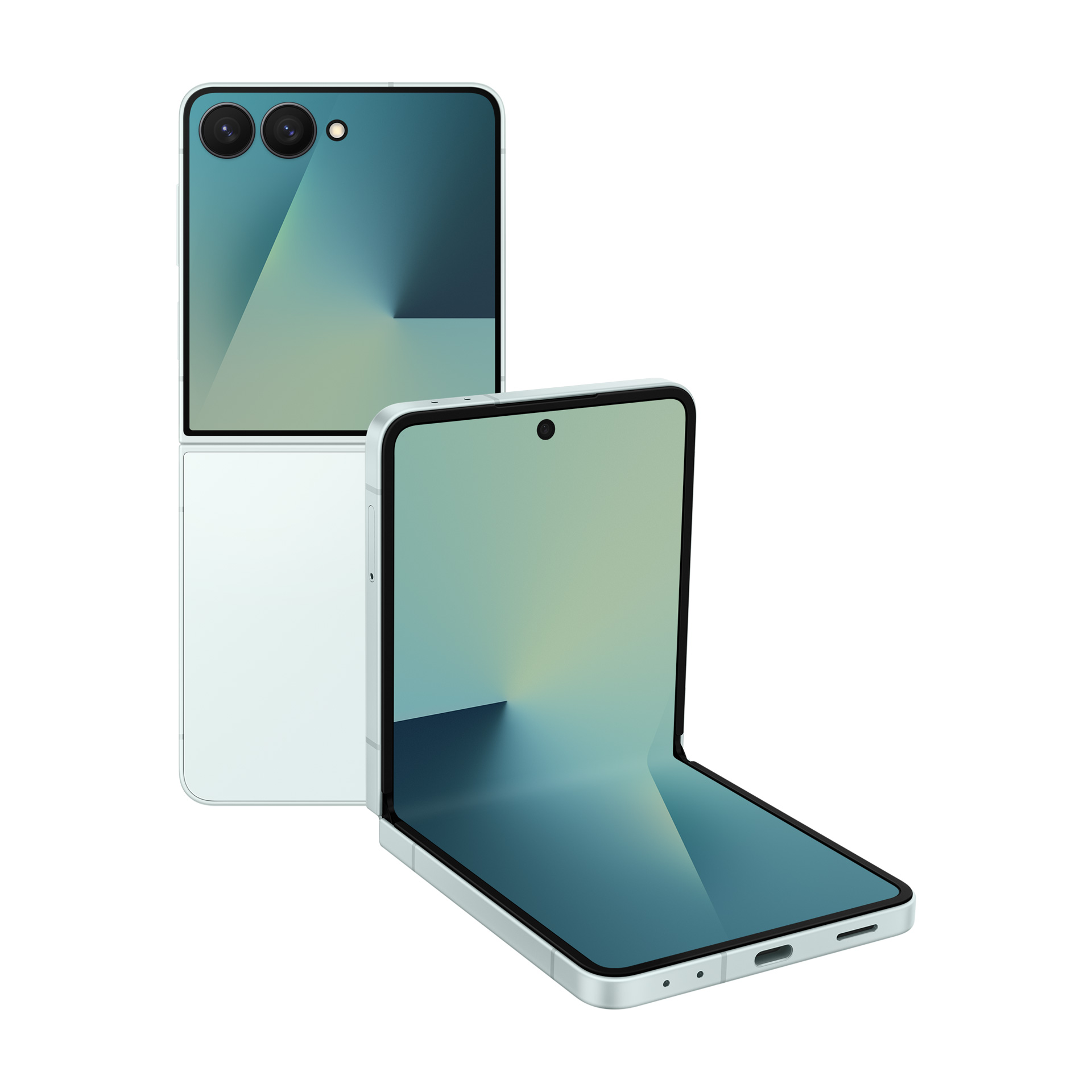 Samsung Galaxy Z Flip7 Mint 512GB 本体 Samsung Galaxy Z Flip7 12/512GB Akıllı Telefon Mint Yeşili