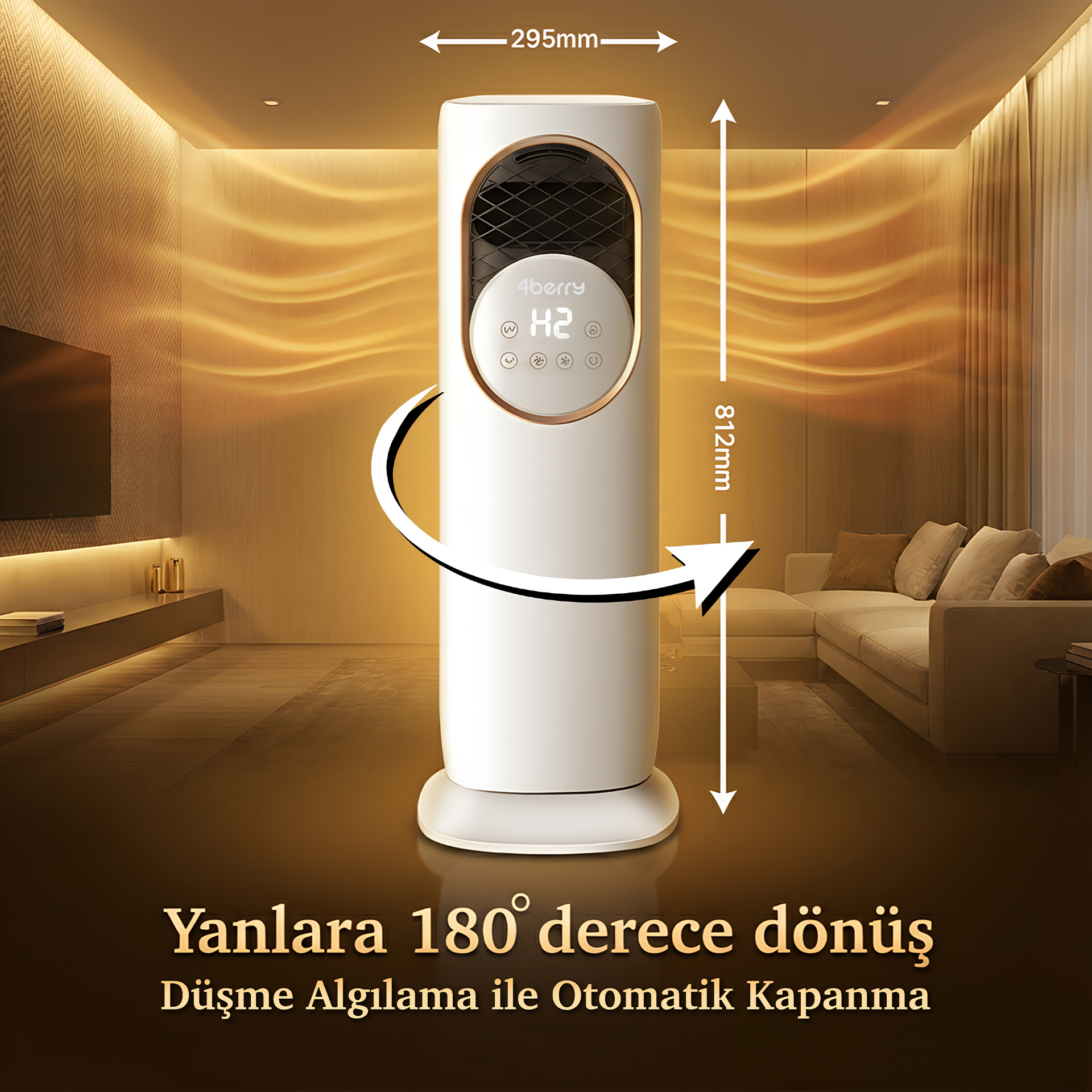 Arnica Airfryer Dijital Ekran