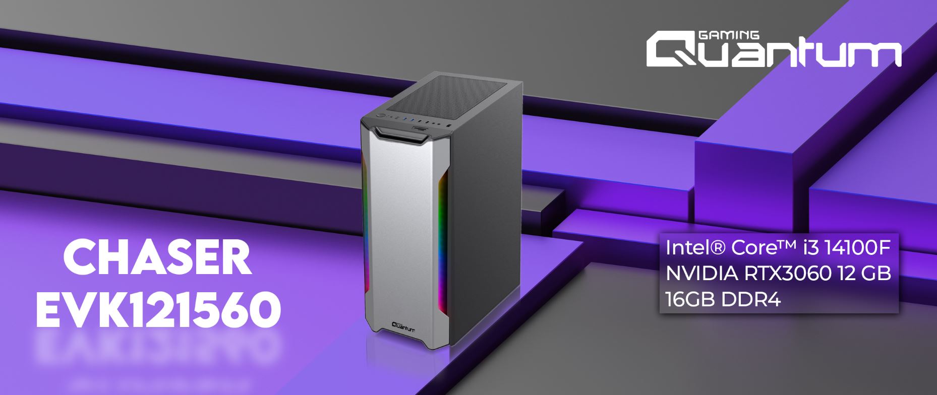 Technopc İntel I3 14100F 16 GB RAM 512 SSD Gaming PC | Evkur