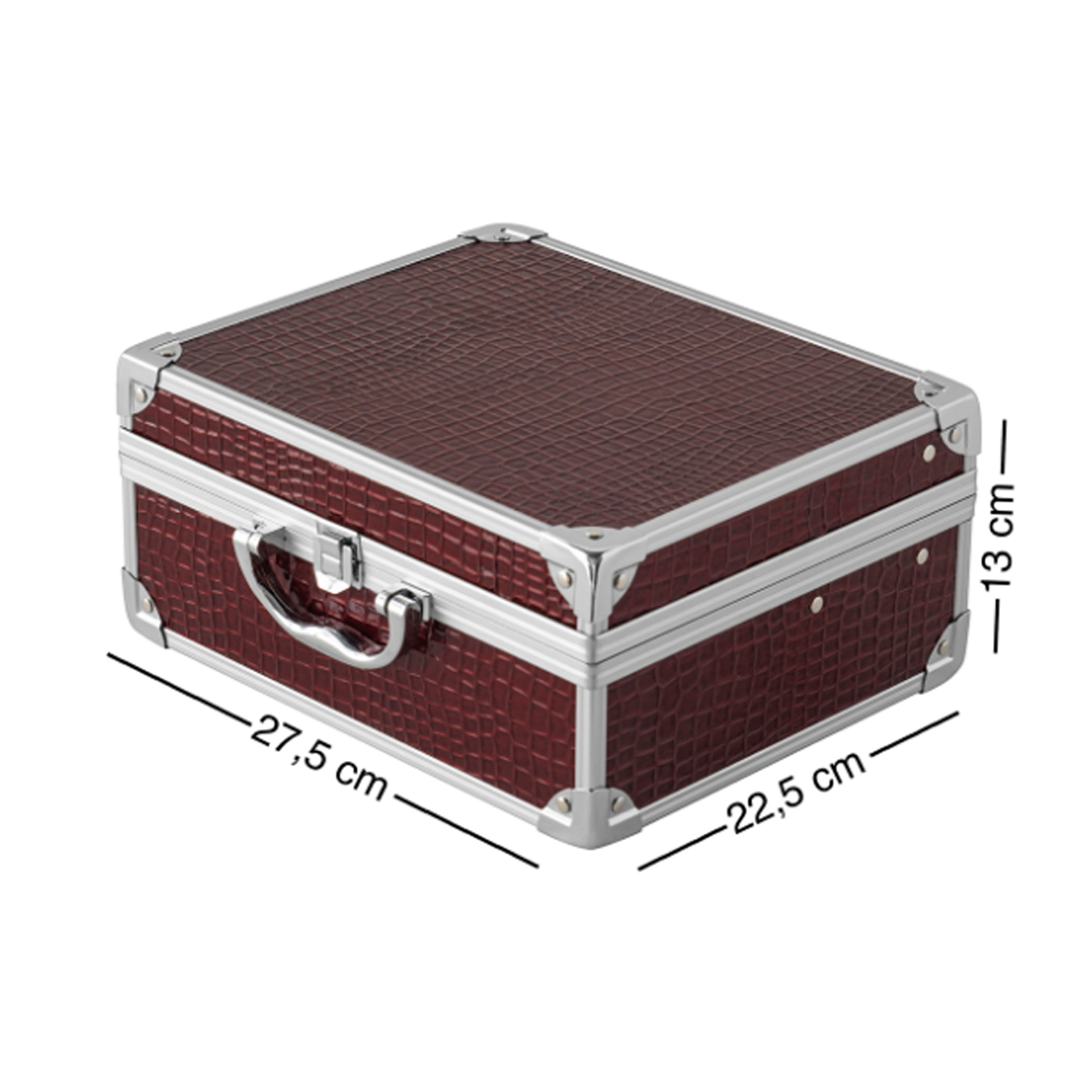 Makyaj Çantası Bordo BR-81745