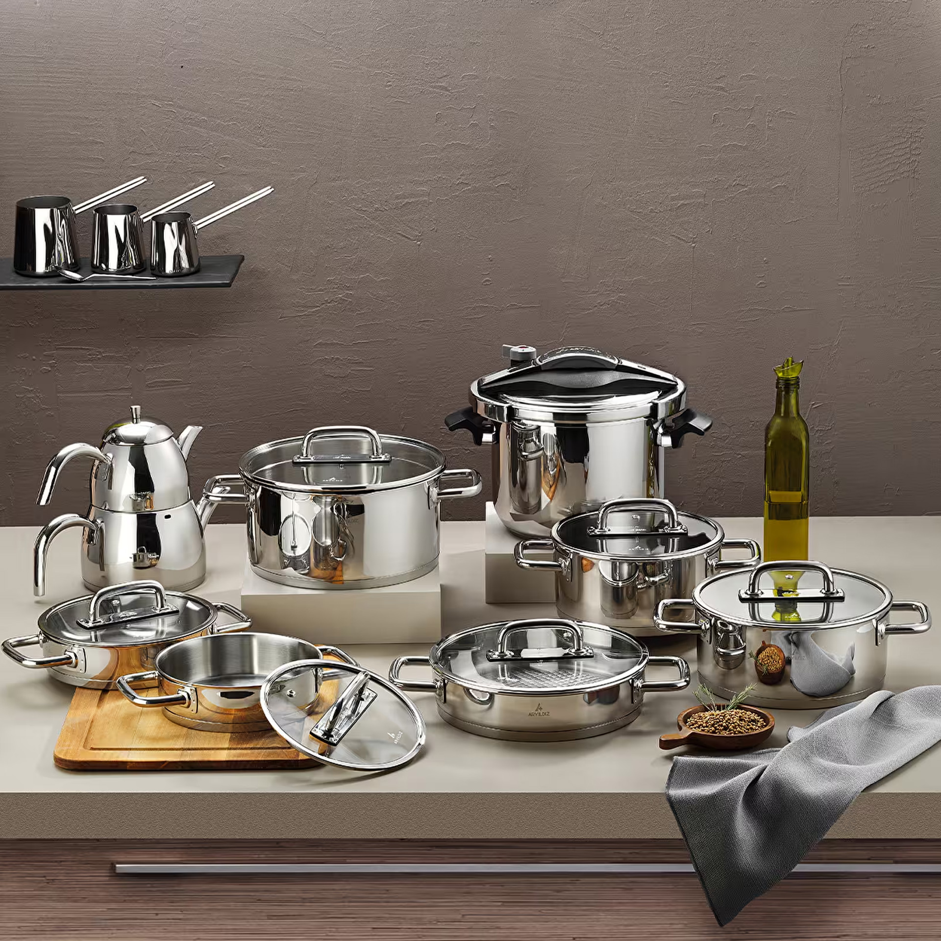 Aryıldız Studio Prestige 22 Parça Set 24 Ay Taksit | Evkur