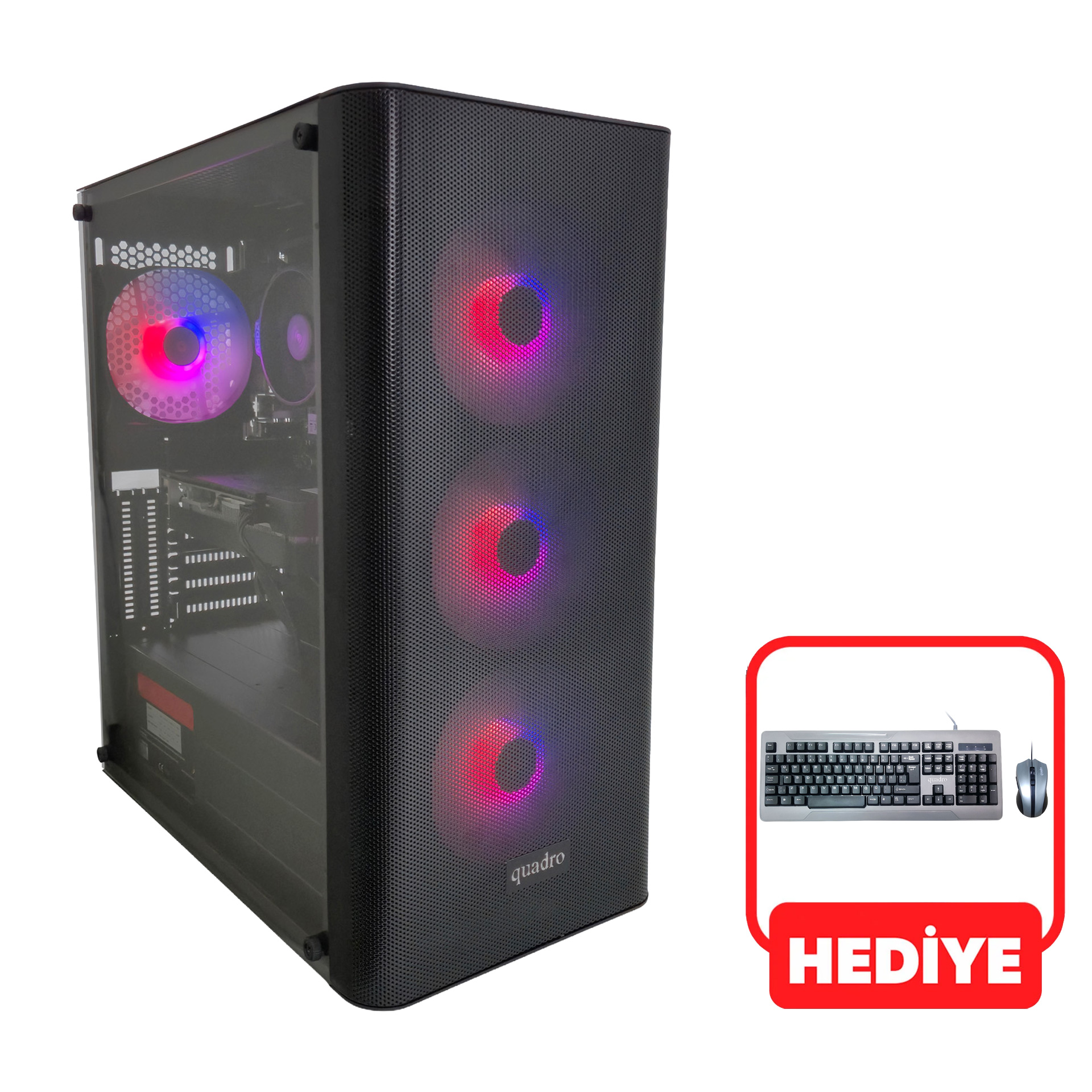 Quadro Battle AI AMD Ryzen 5 5500 16GB RAM