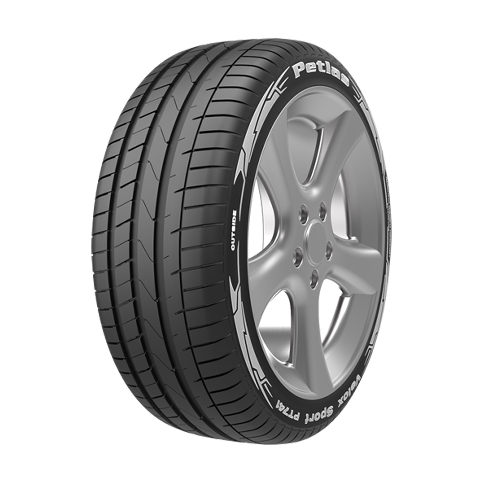 Pneu Été Petlas Velox Sport PT741 - 225/50R17 98W - Indice C/B, Bruit 71dB