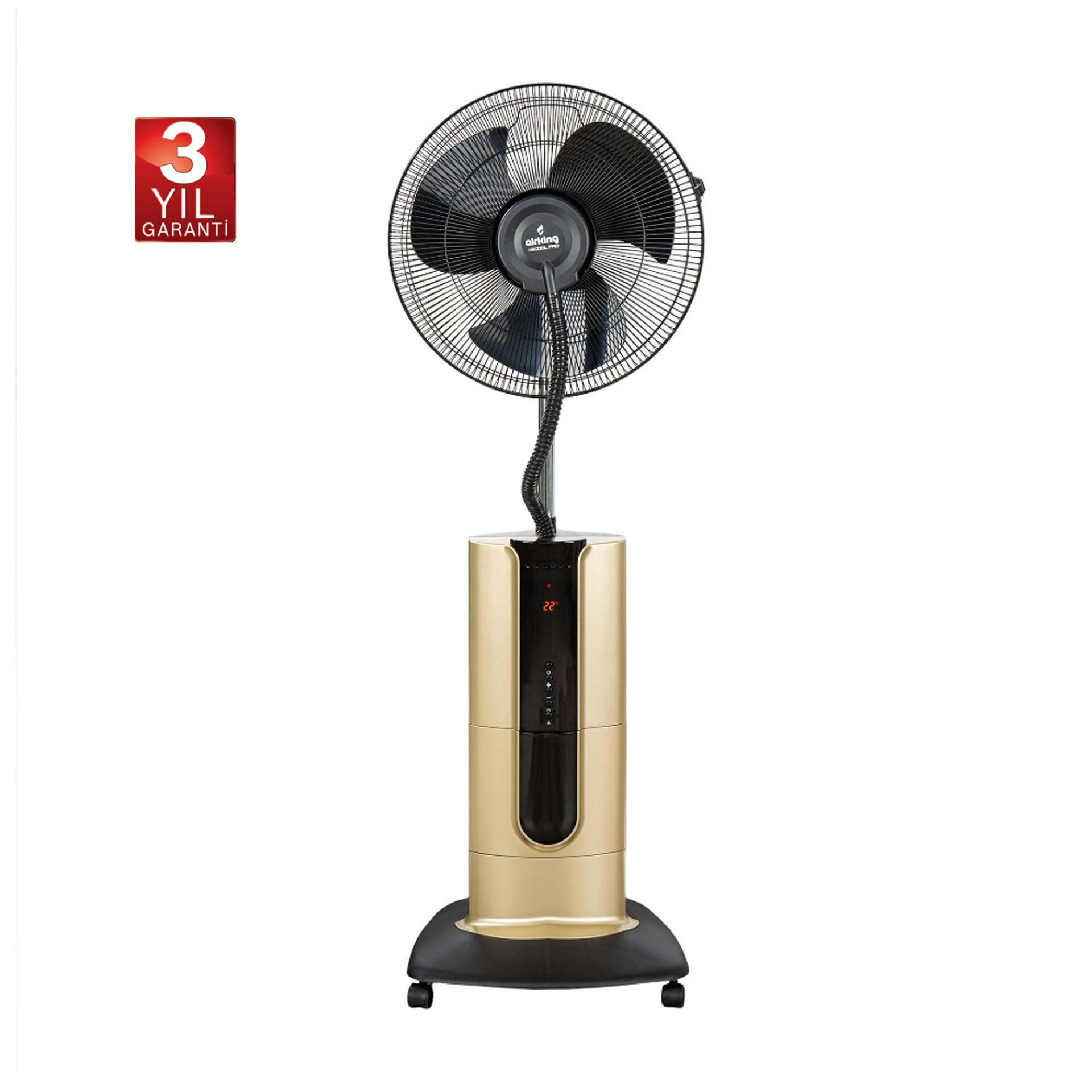 Airking Cool Gold İyonizerli Portatif Vantilatör