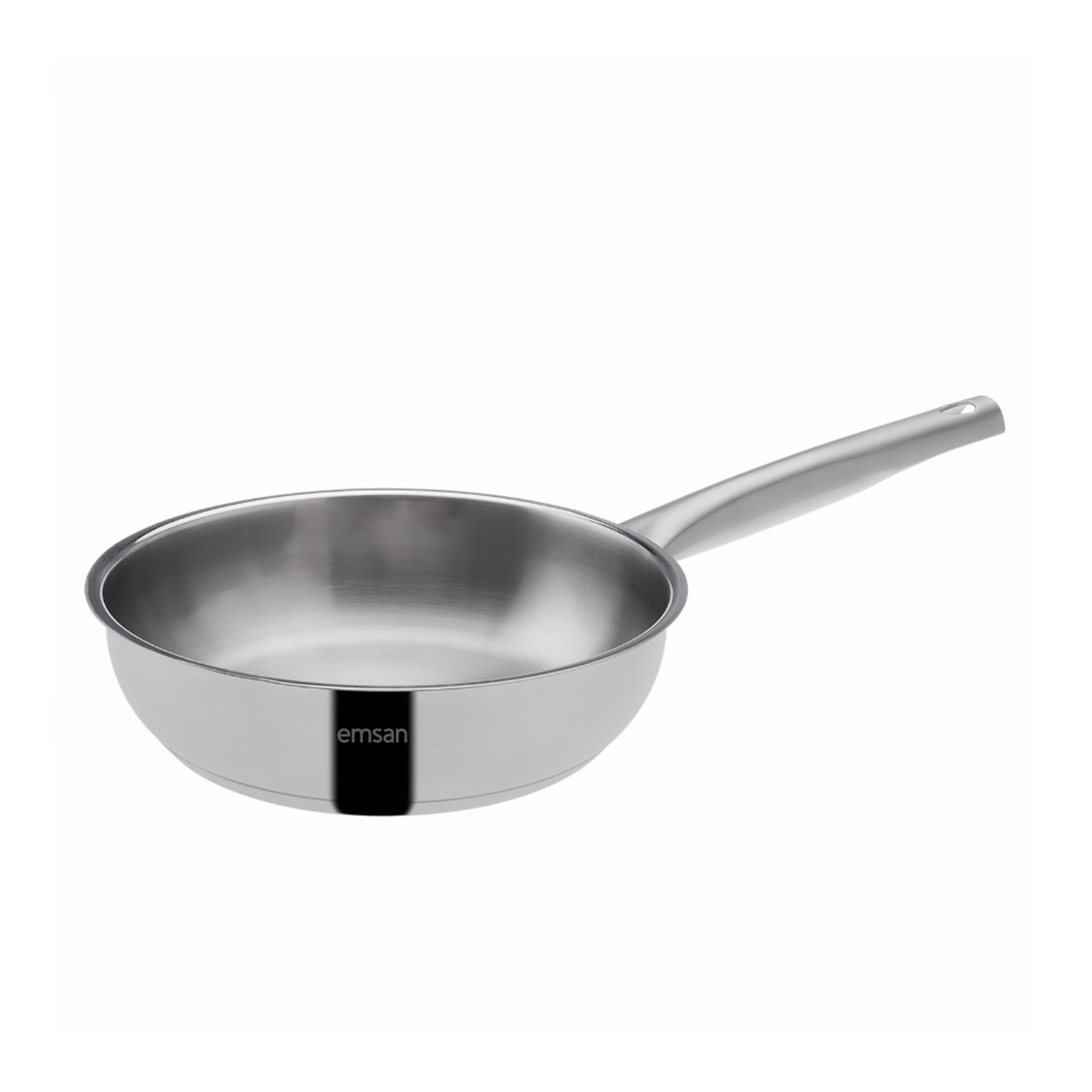 Emsan Steel Force Tava 24 cm Evkur