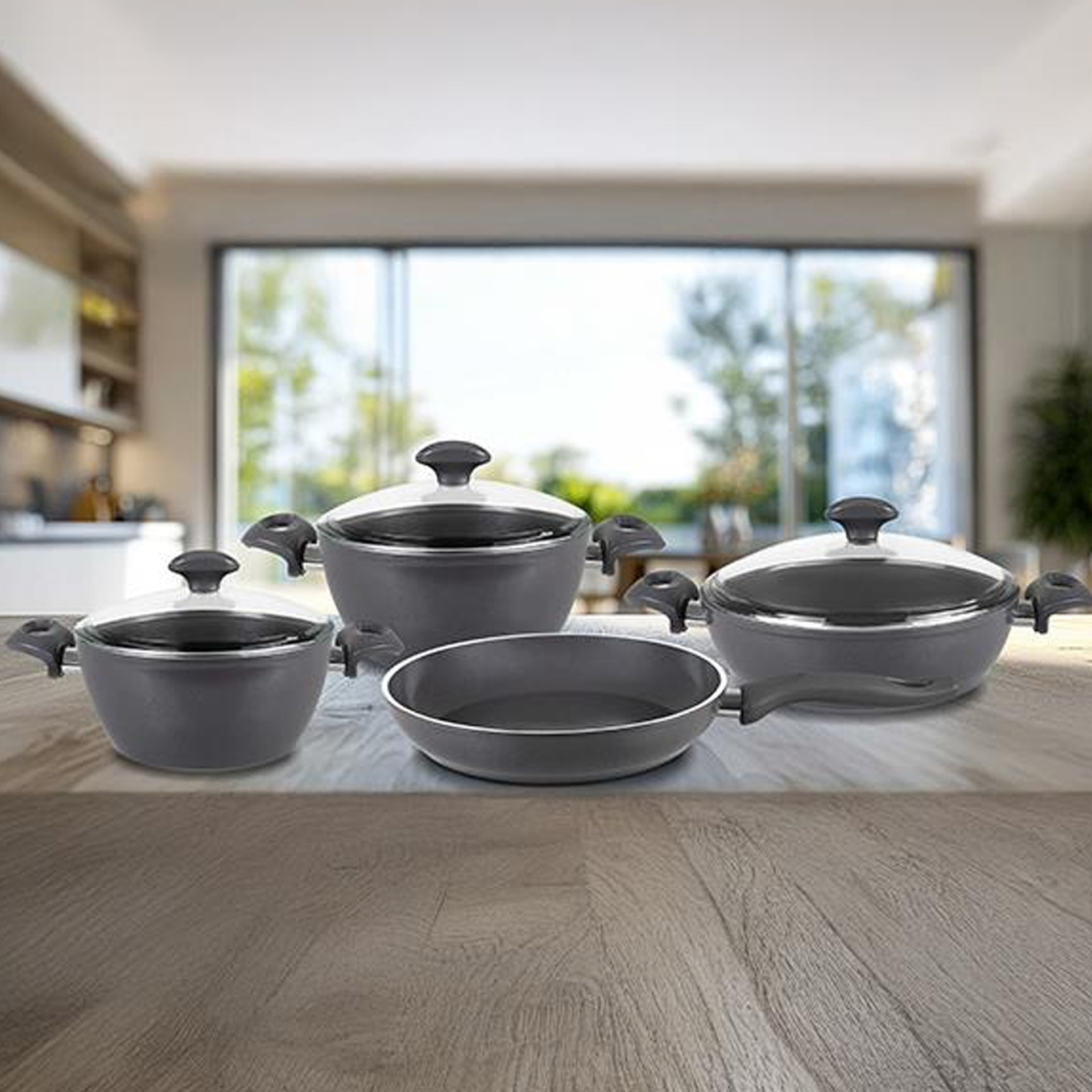 Falez Serafit 7 Parça Tencere 24 Ay Taksitle | Evkur