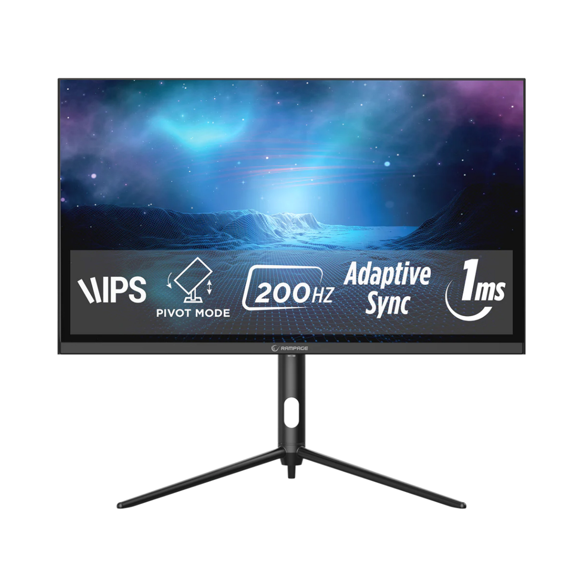 Rampage GL27R200Q 27 inç 200Hz 2K Monitör | Evkur