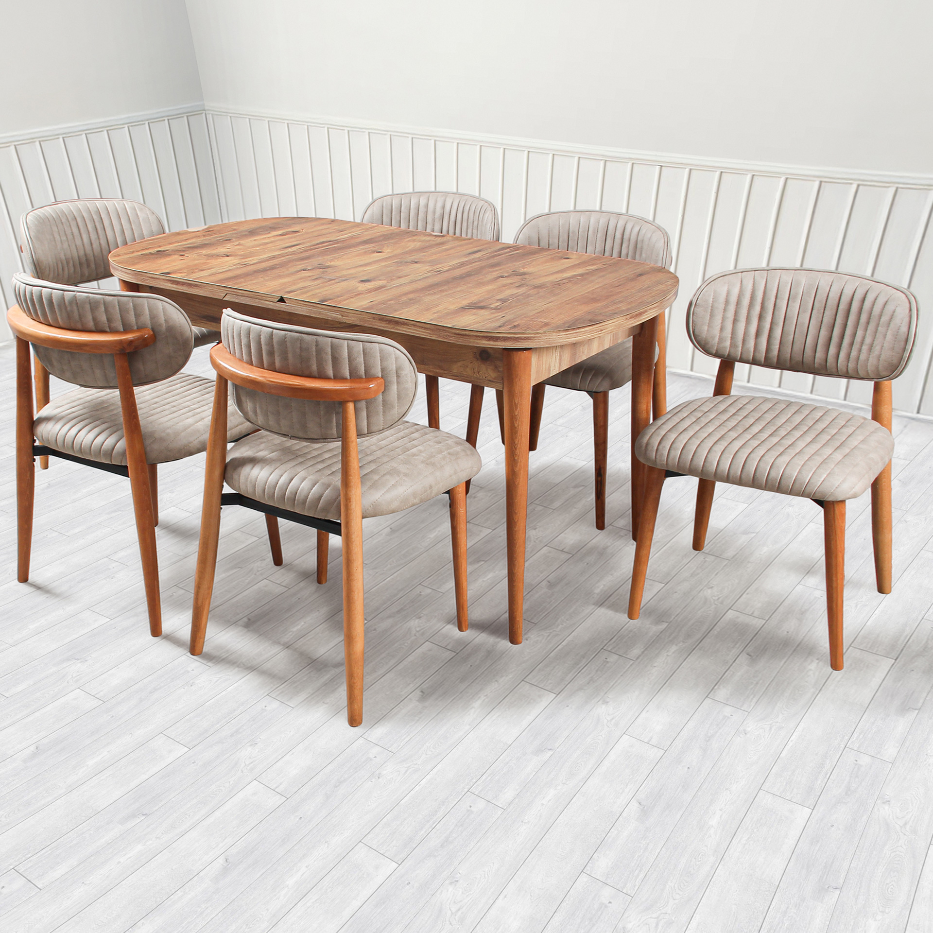Lüx Açılır Masa 90x150 Atlantik Çam | Evkur