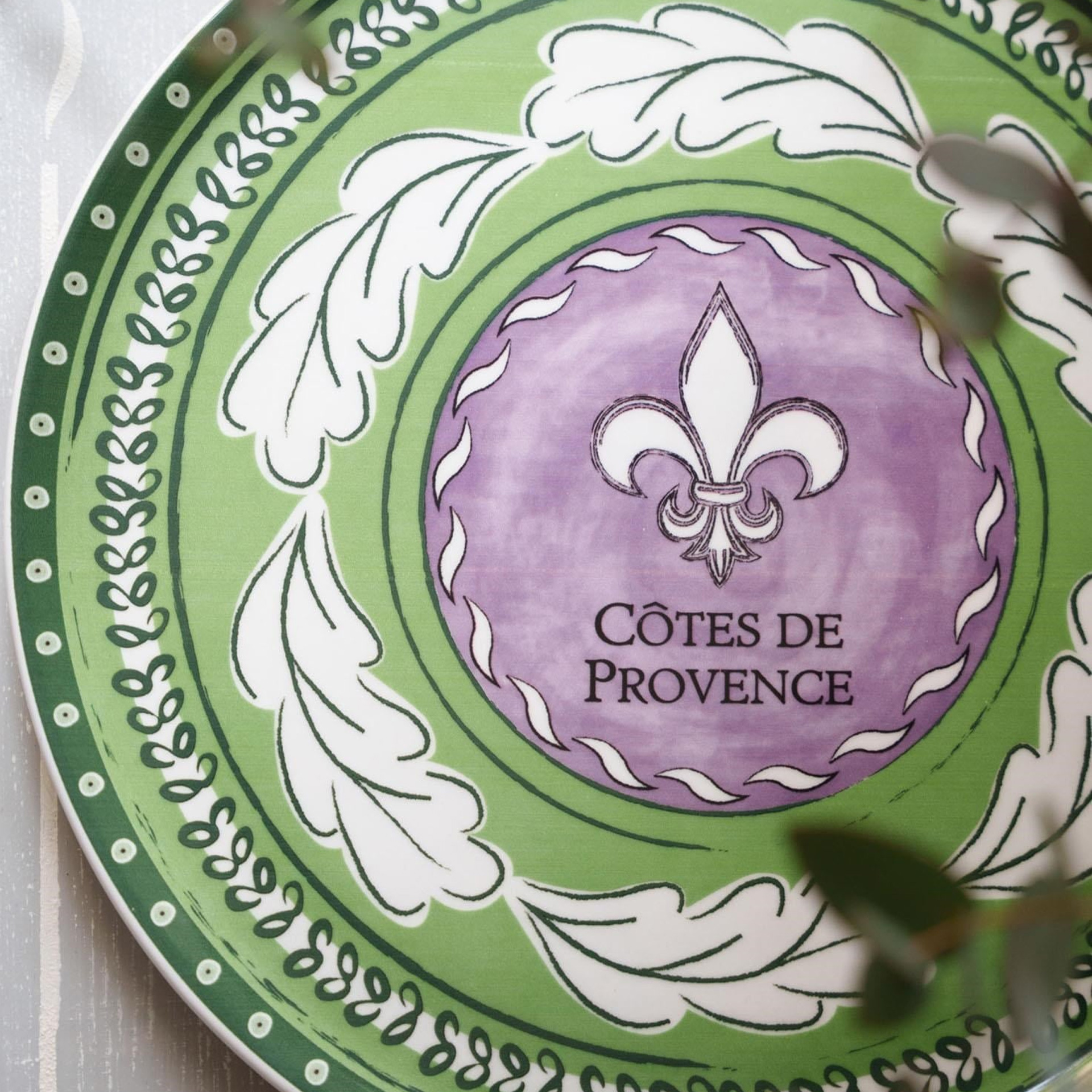 The Mia Provence Lavanta 30 Cm Servis Tabağı PRC0006 | Evkur