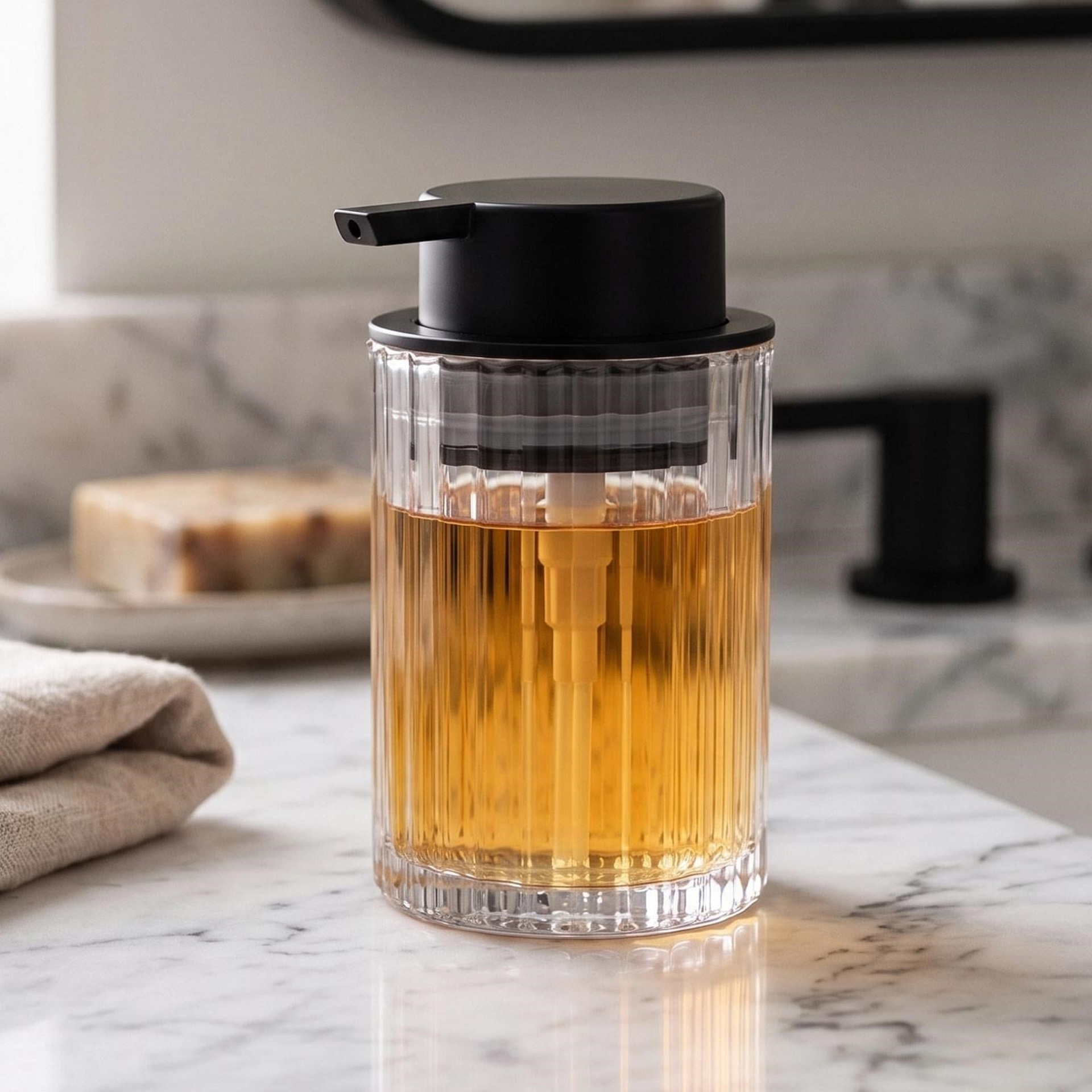 The Mia Vinka Sıvı Sabunluk Şeffaf 300 ml | Evkur