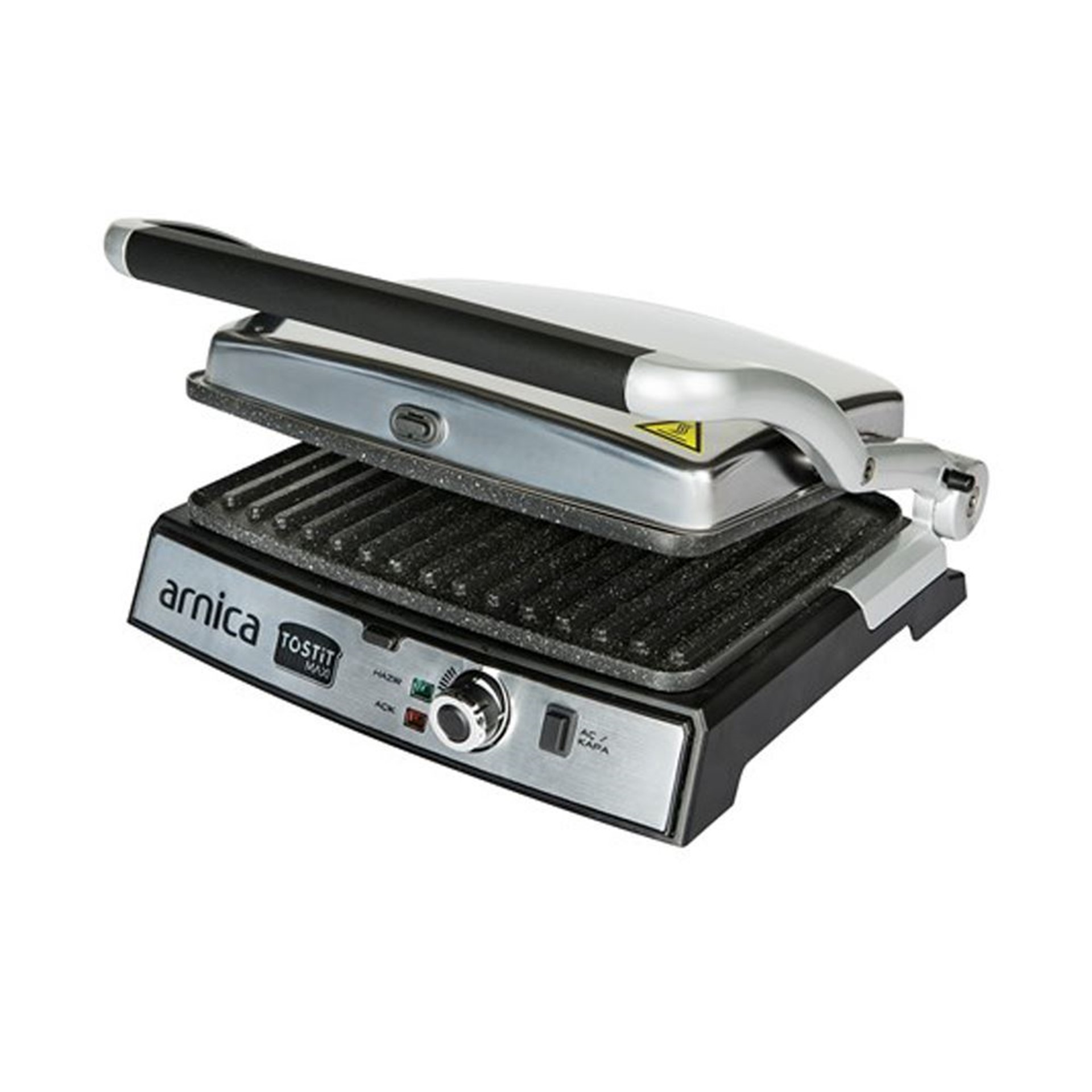 Arnica GH26240 Tostit Maxi Granit Tost Makinesi Inox